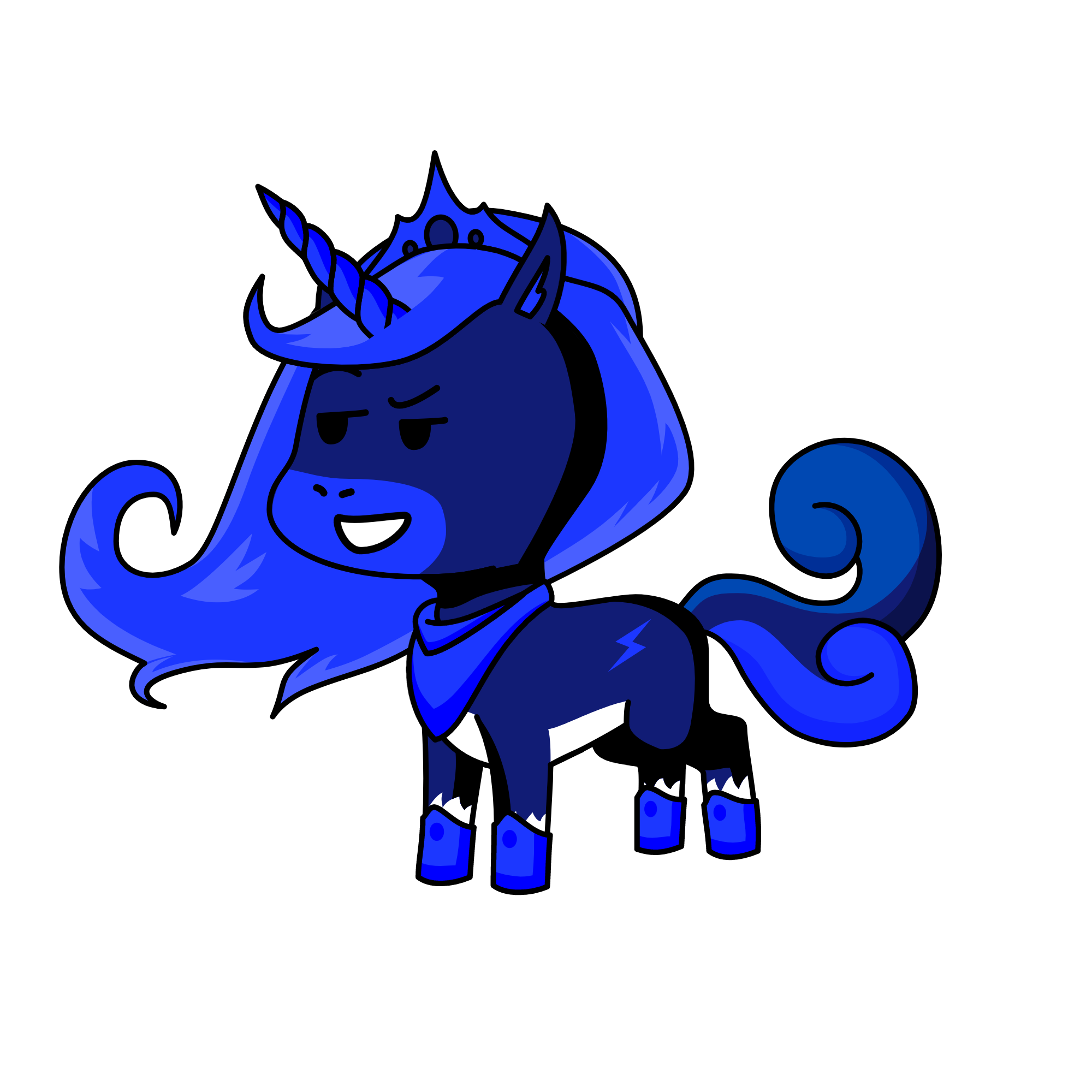 Icey, the unicorn
