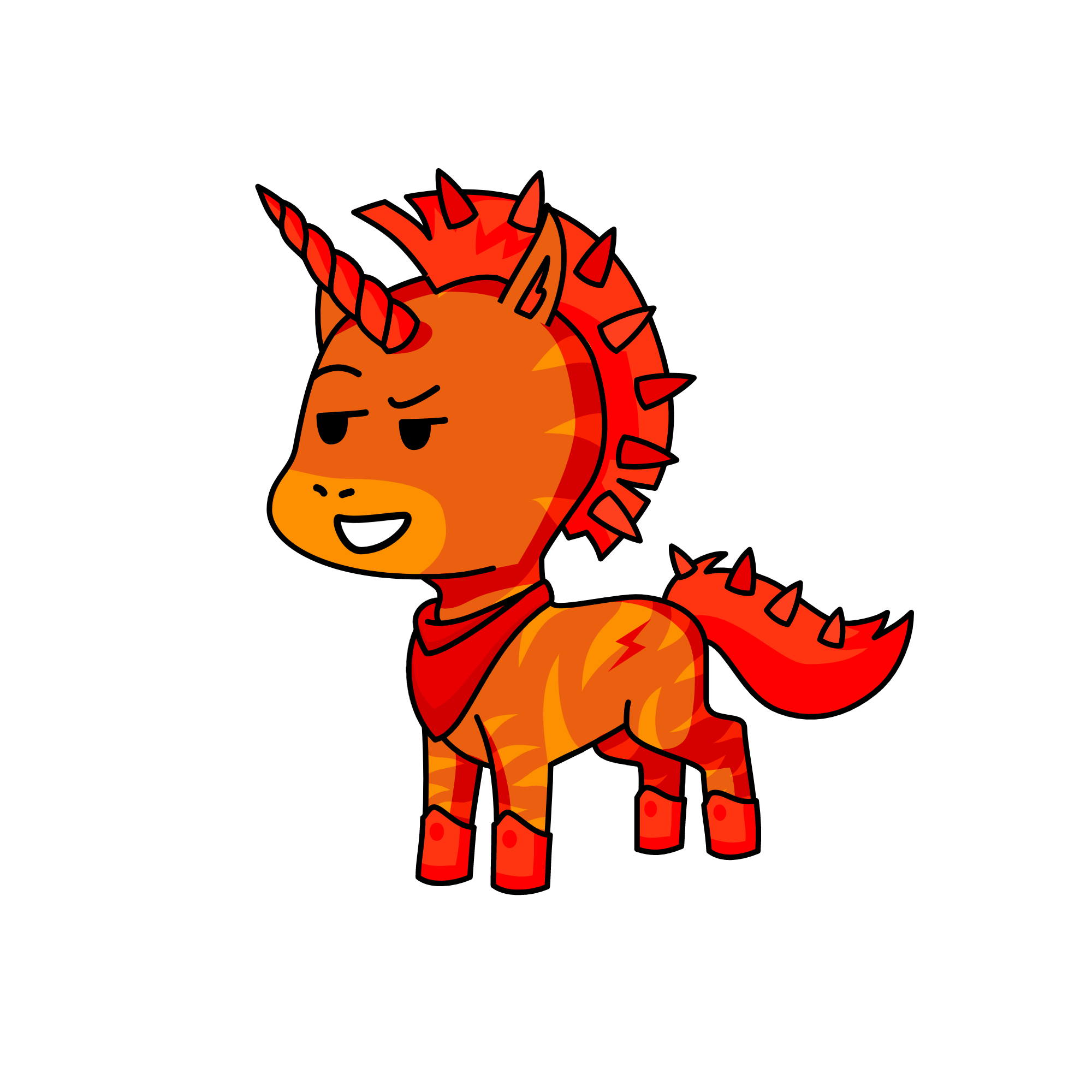 spike, the unicorn