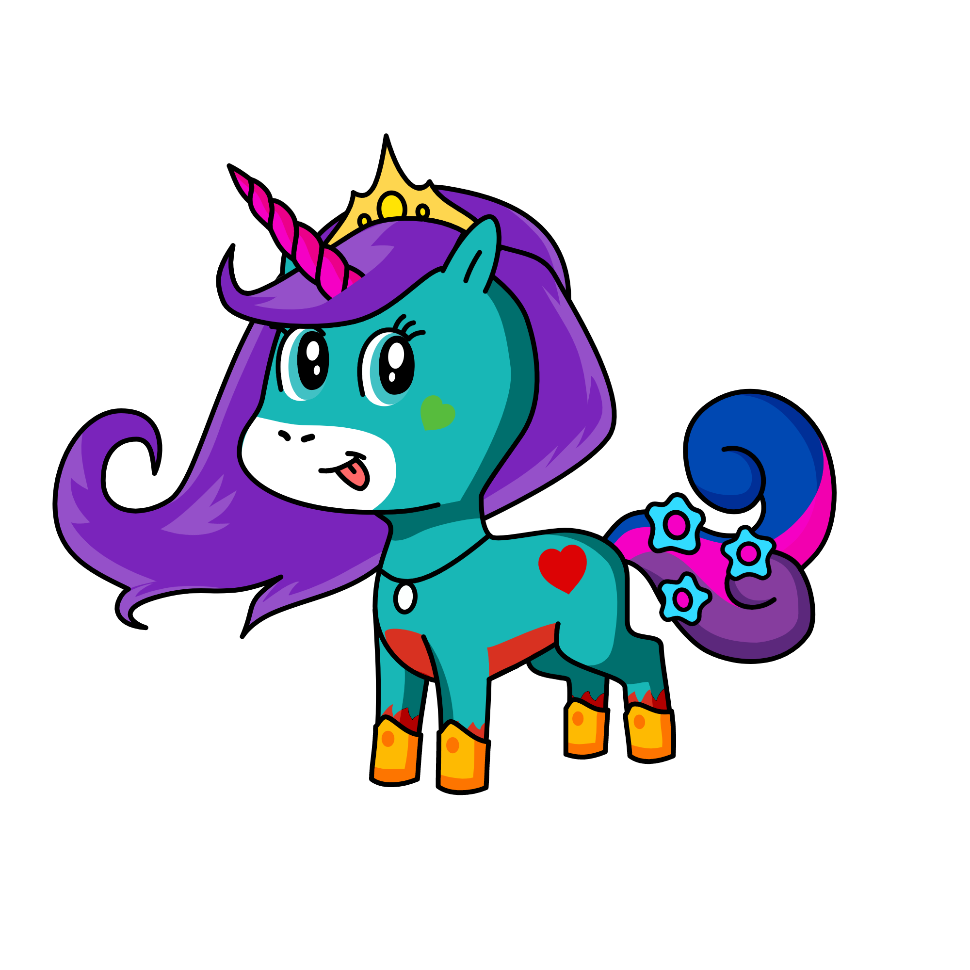 Belluni, the unicorn