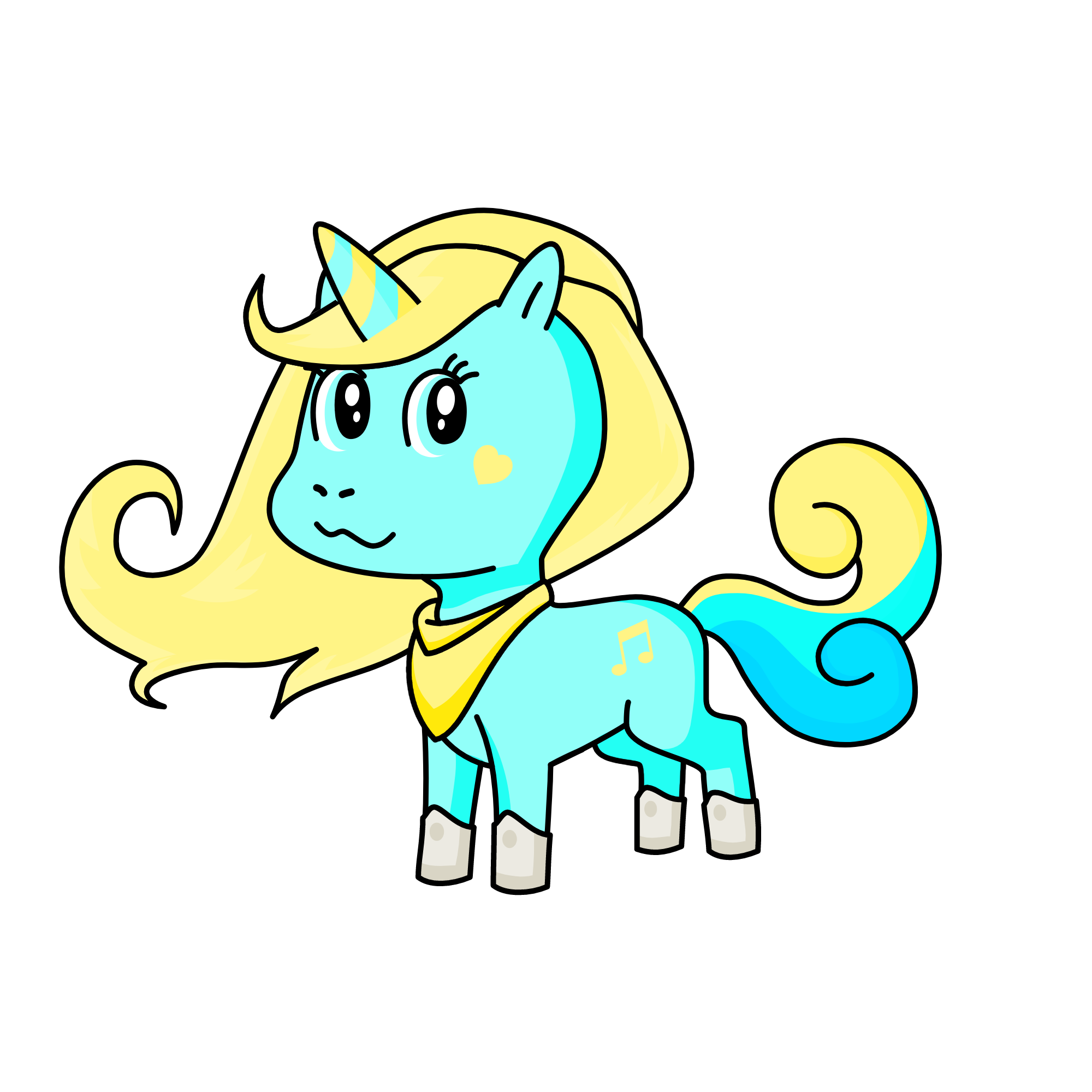 Princess Koko, the unicorn