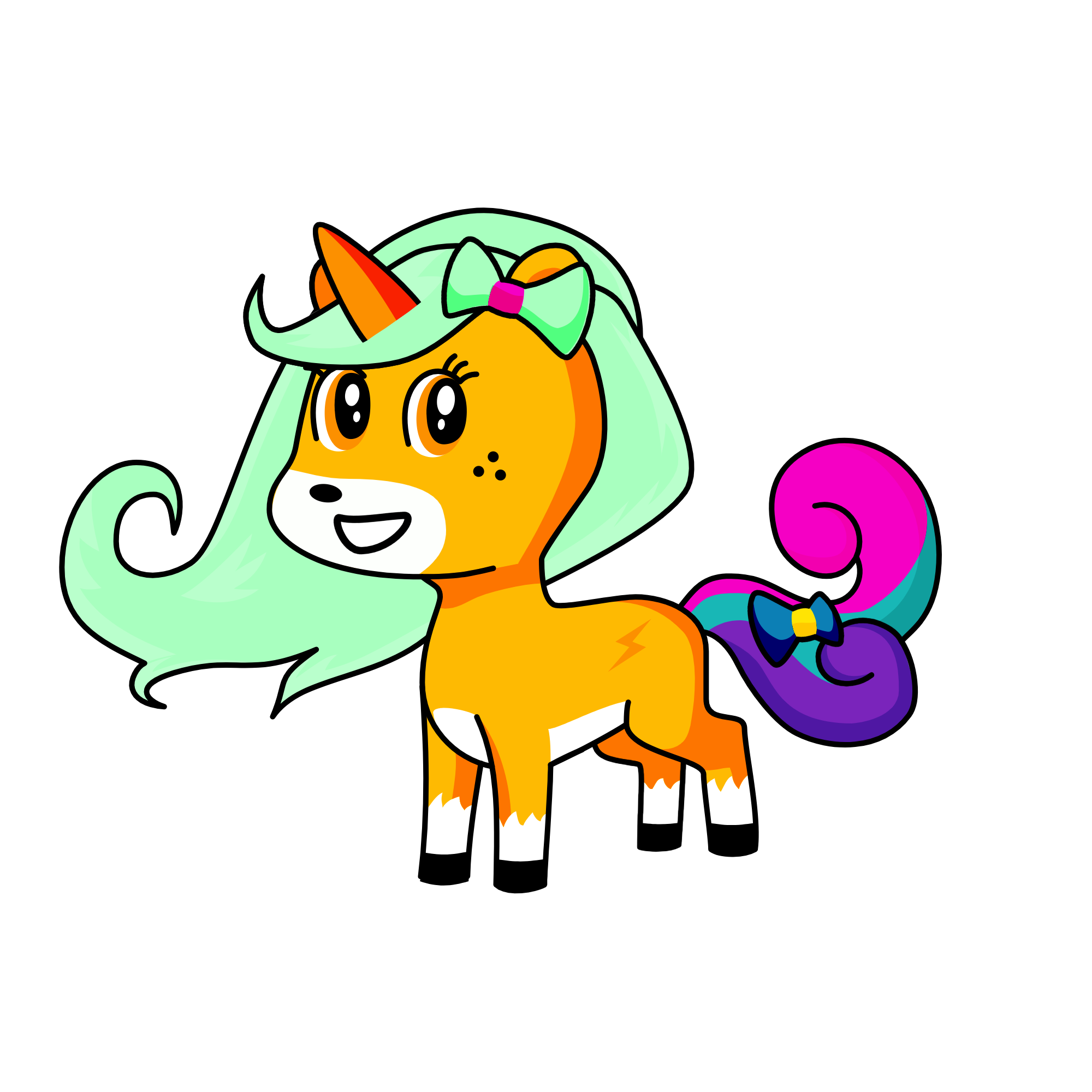 Shine🎇✨🎆, the unicorn