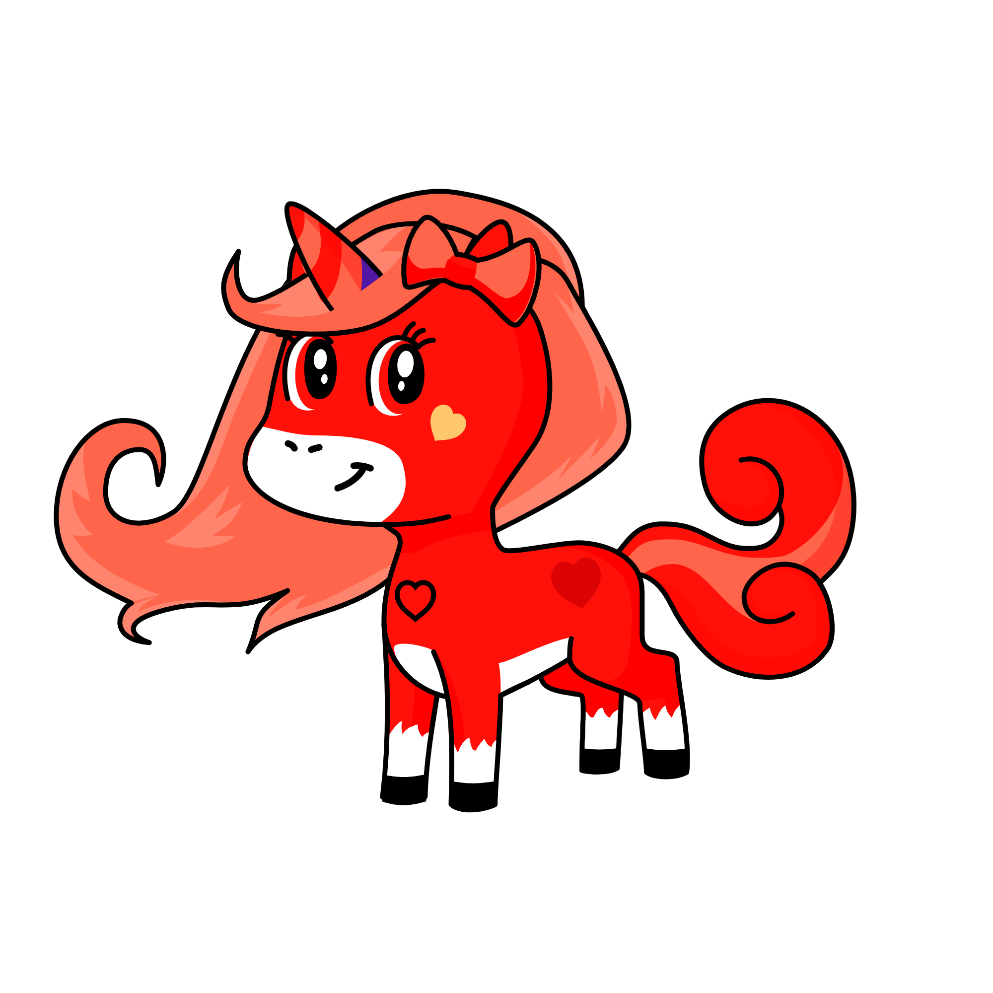 fire, the unicorn
