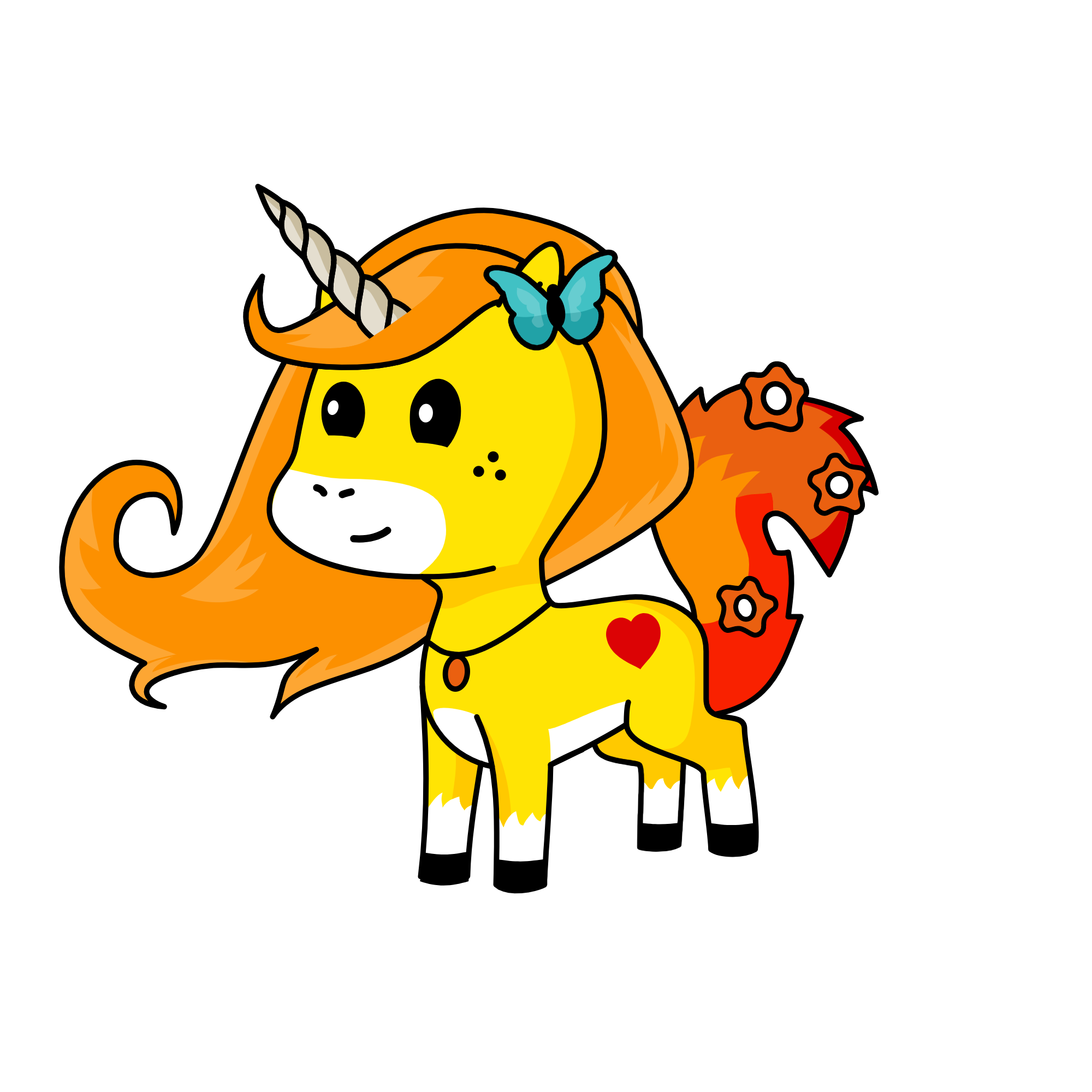 spring, the unicorn