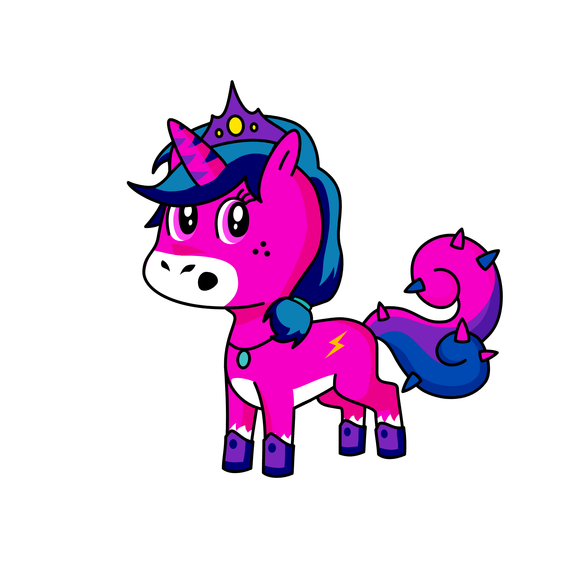 Sakura, the unicorn