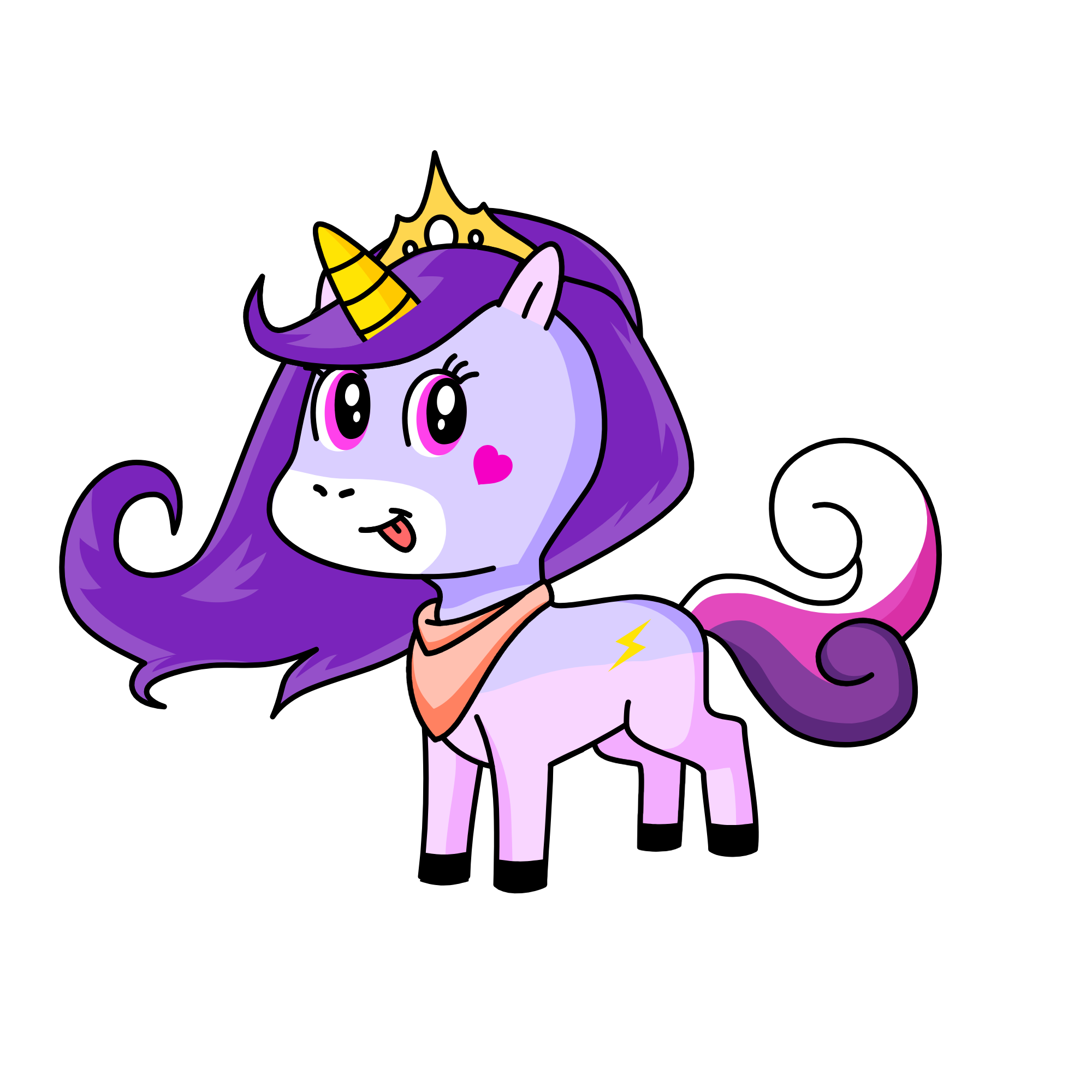 elansie, the unicorn