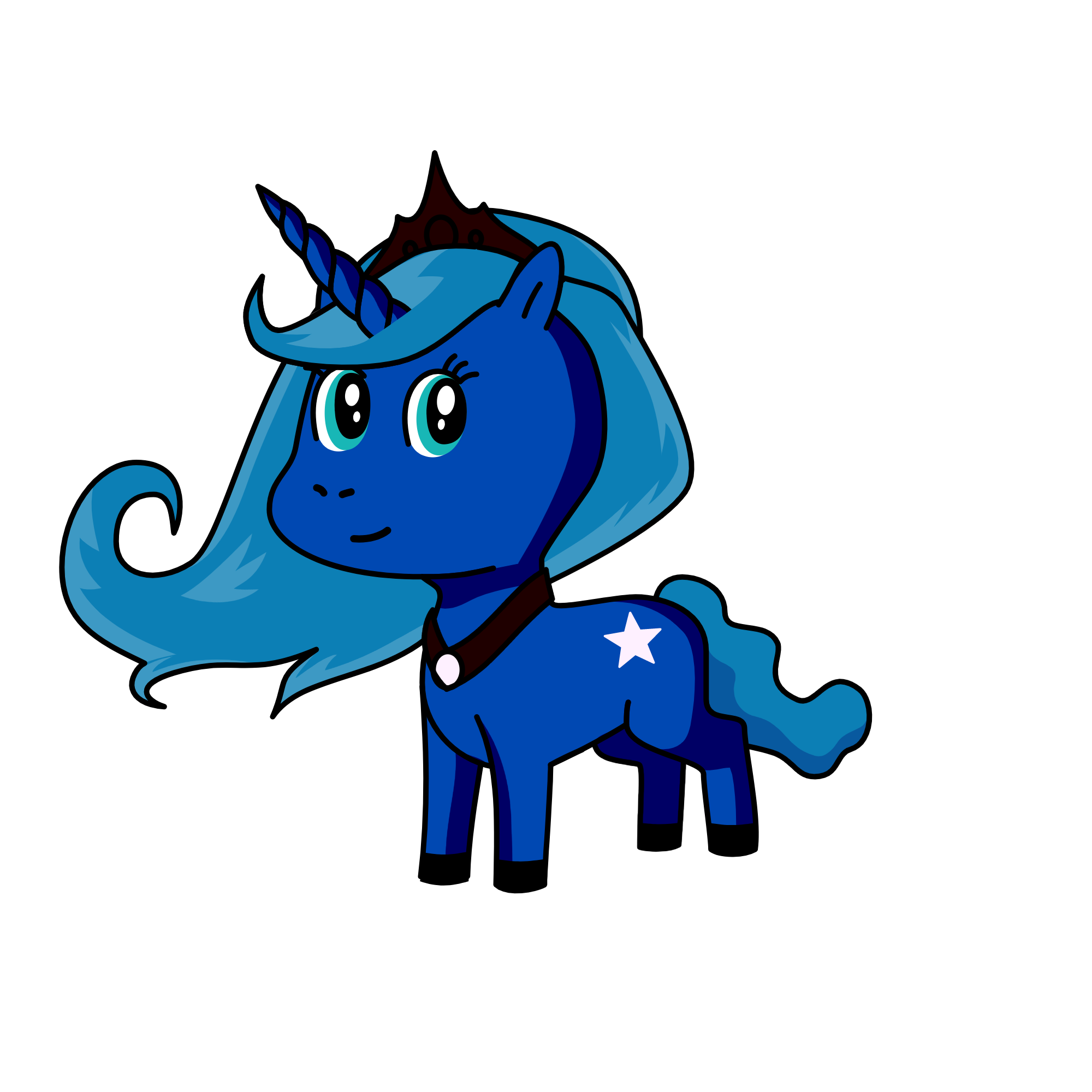 luna, the unicorn