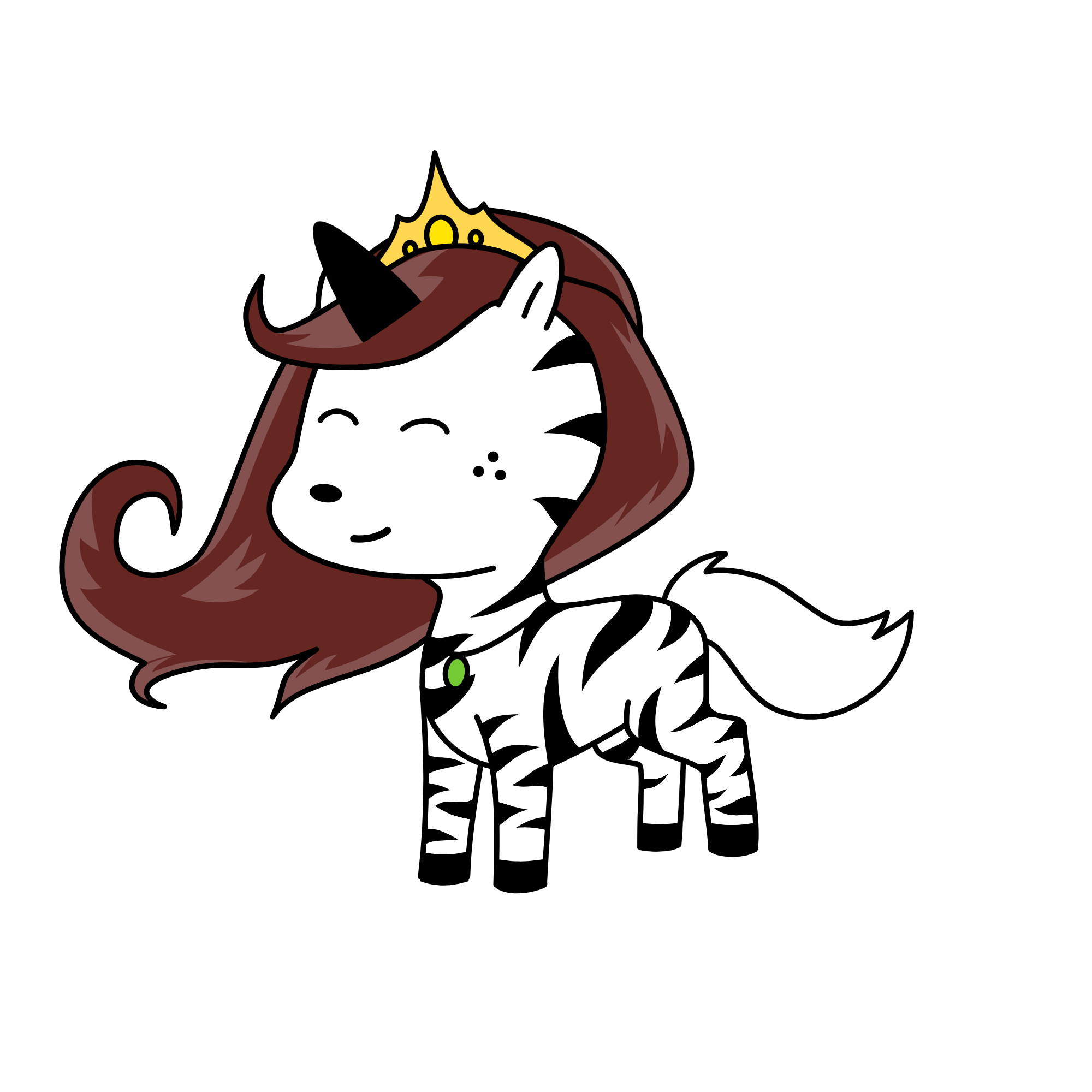 zebra{zoey}, the unicorn