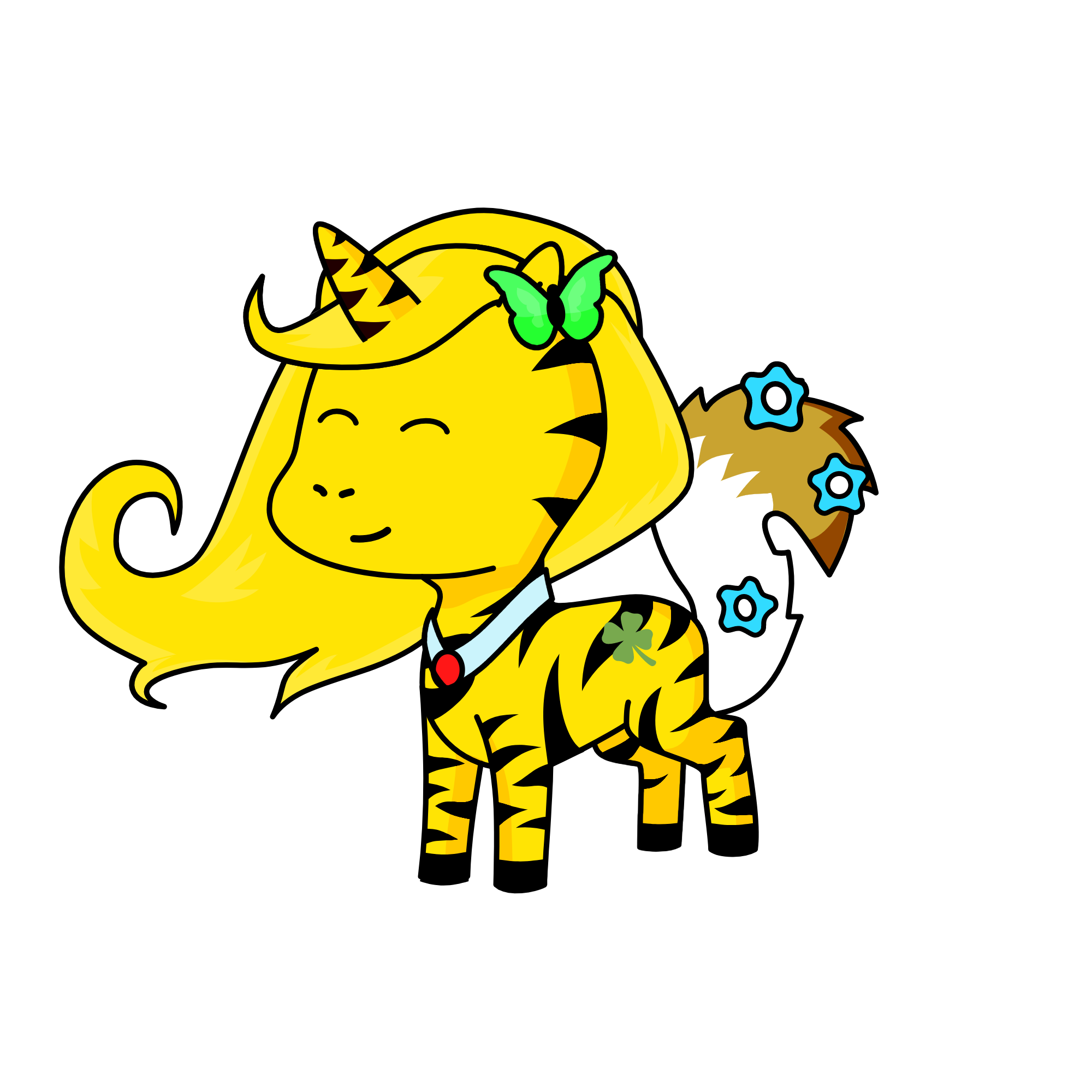 tigerss, the unicorn