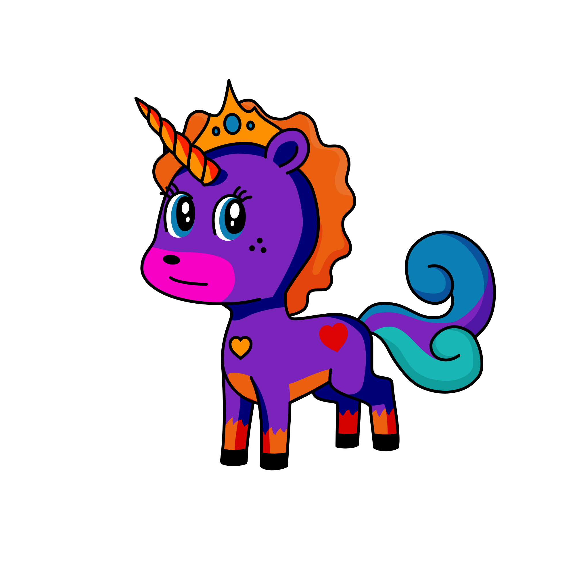 nn, the unicorn