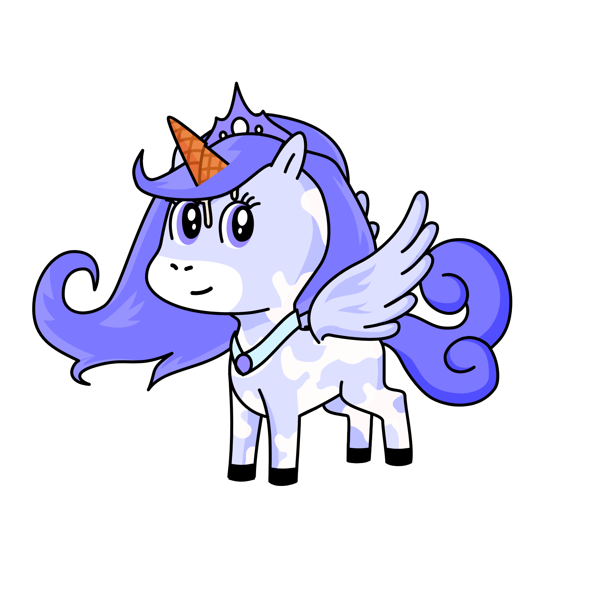 Ice Queen, the unicorn