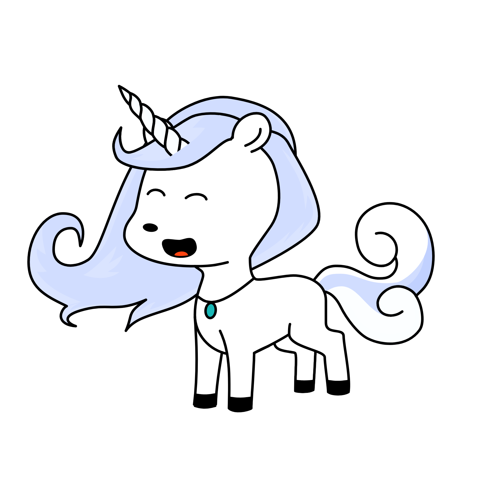 Ugly, the unicorn