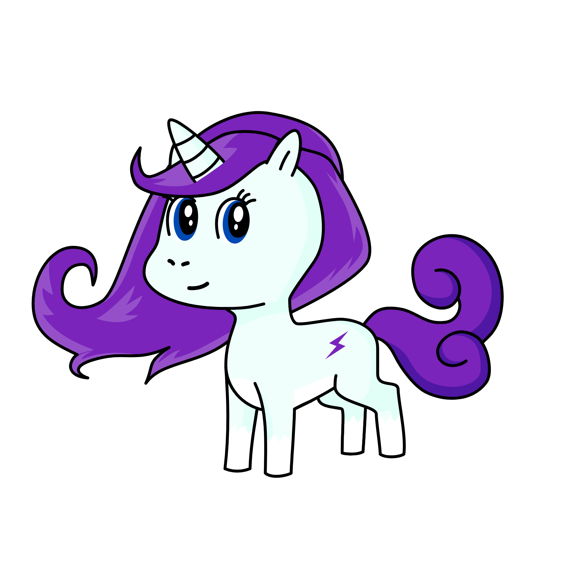 Raity, the unicorn