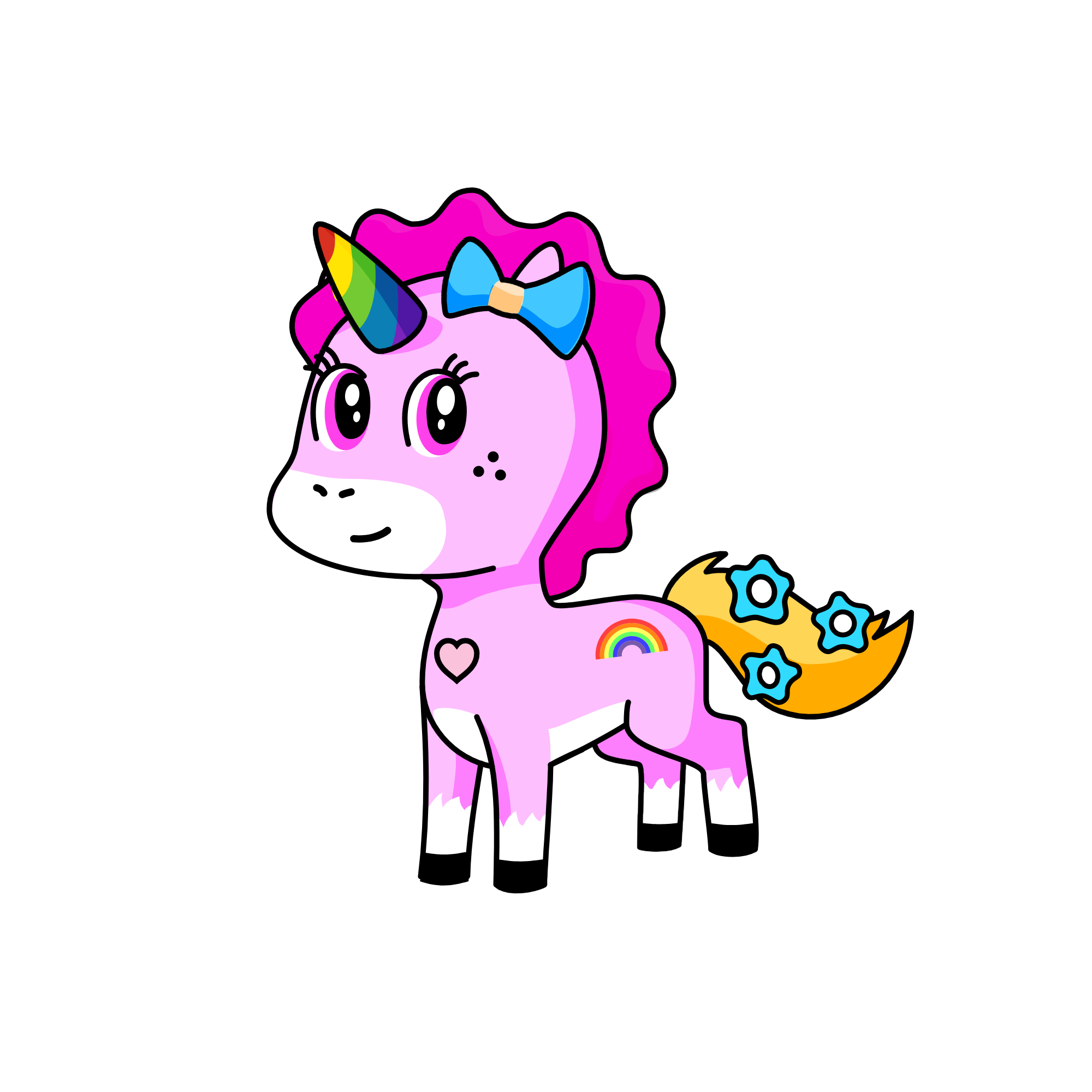 pinkie pie, the unicorn