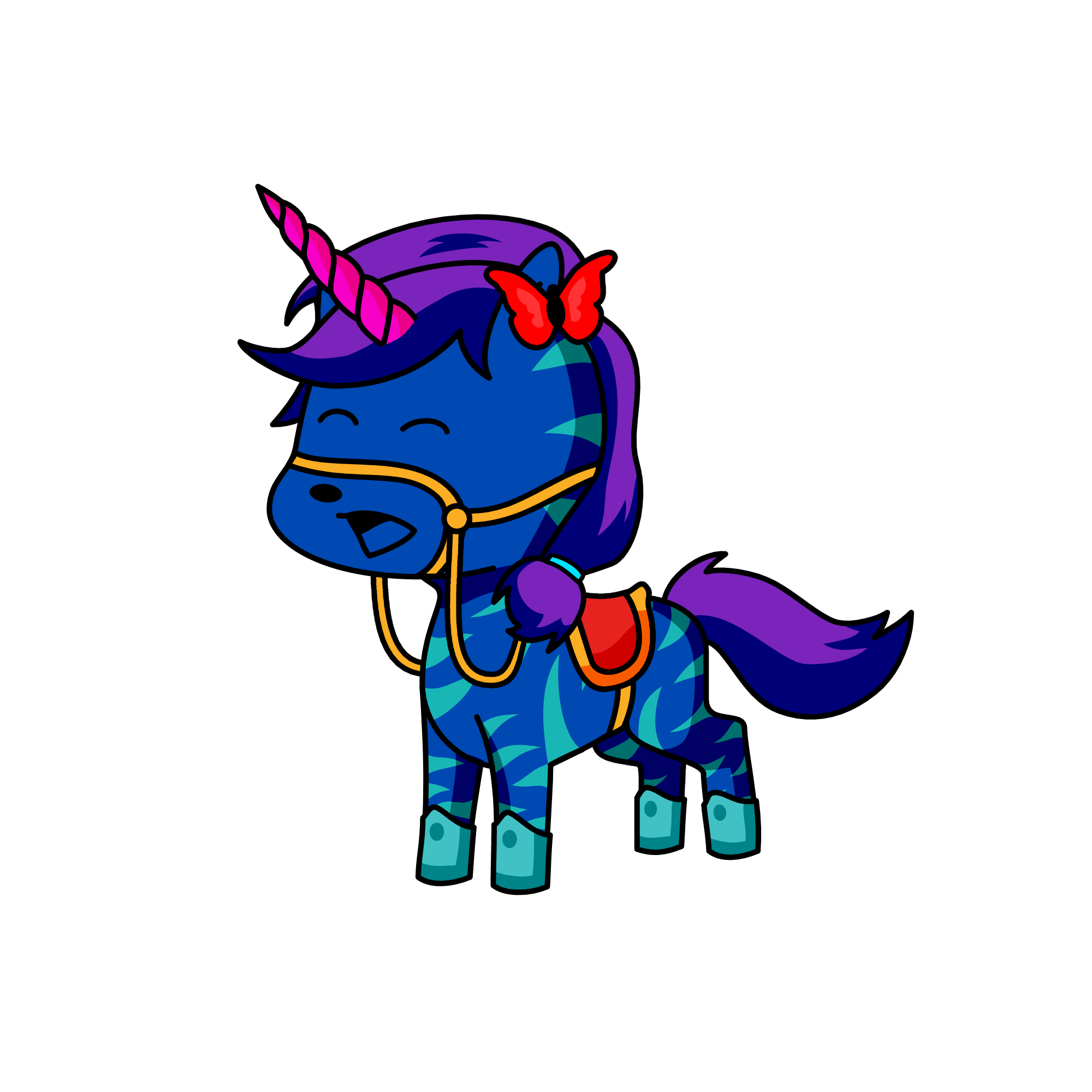 sad, the unicorn