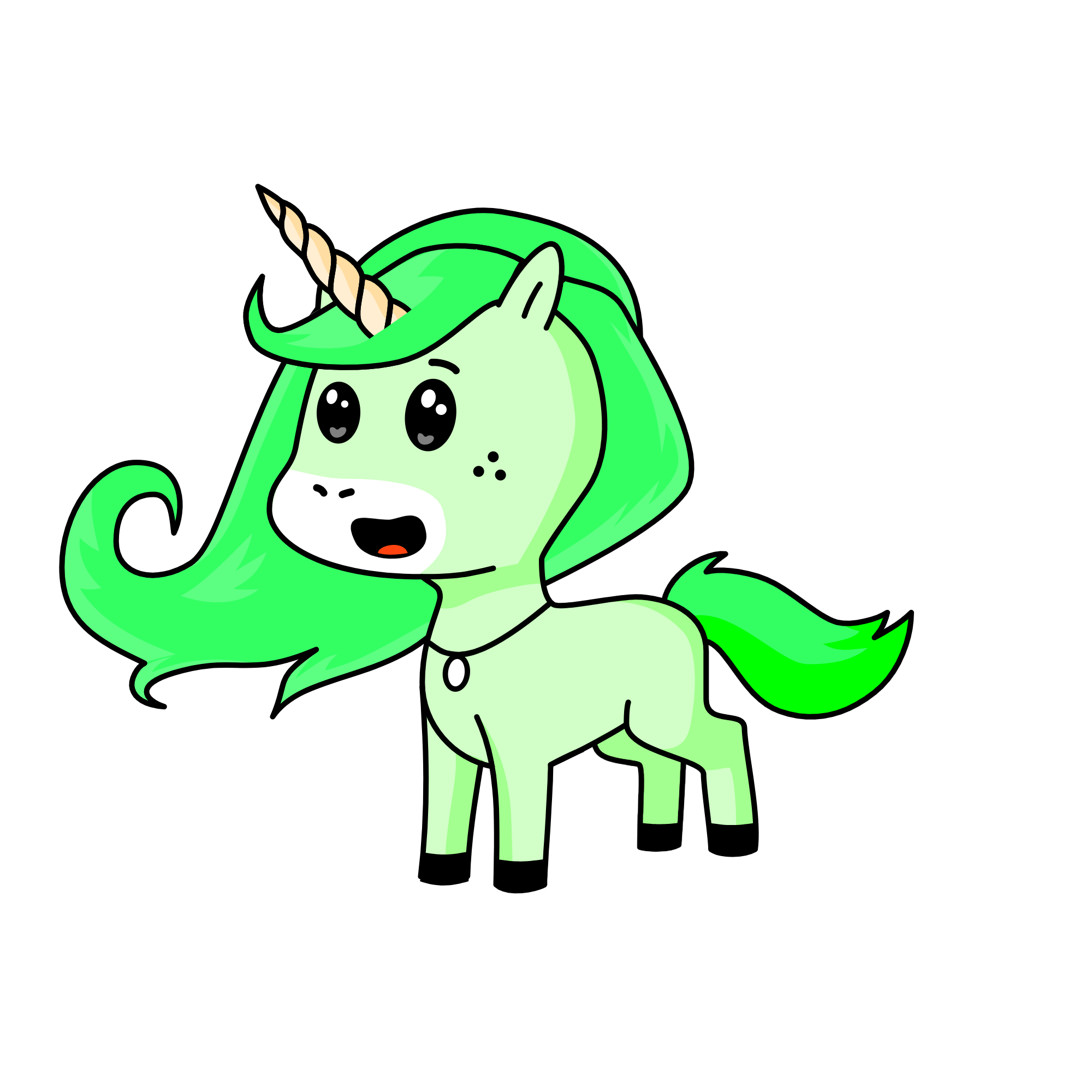 lucky, the unicorn