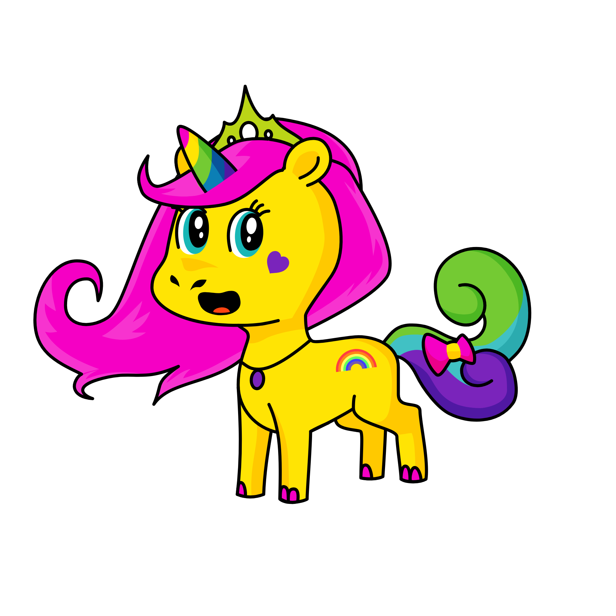 Cortney, the unicorn