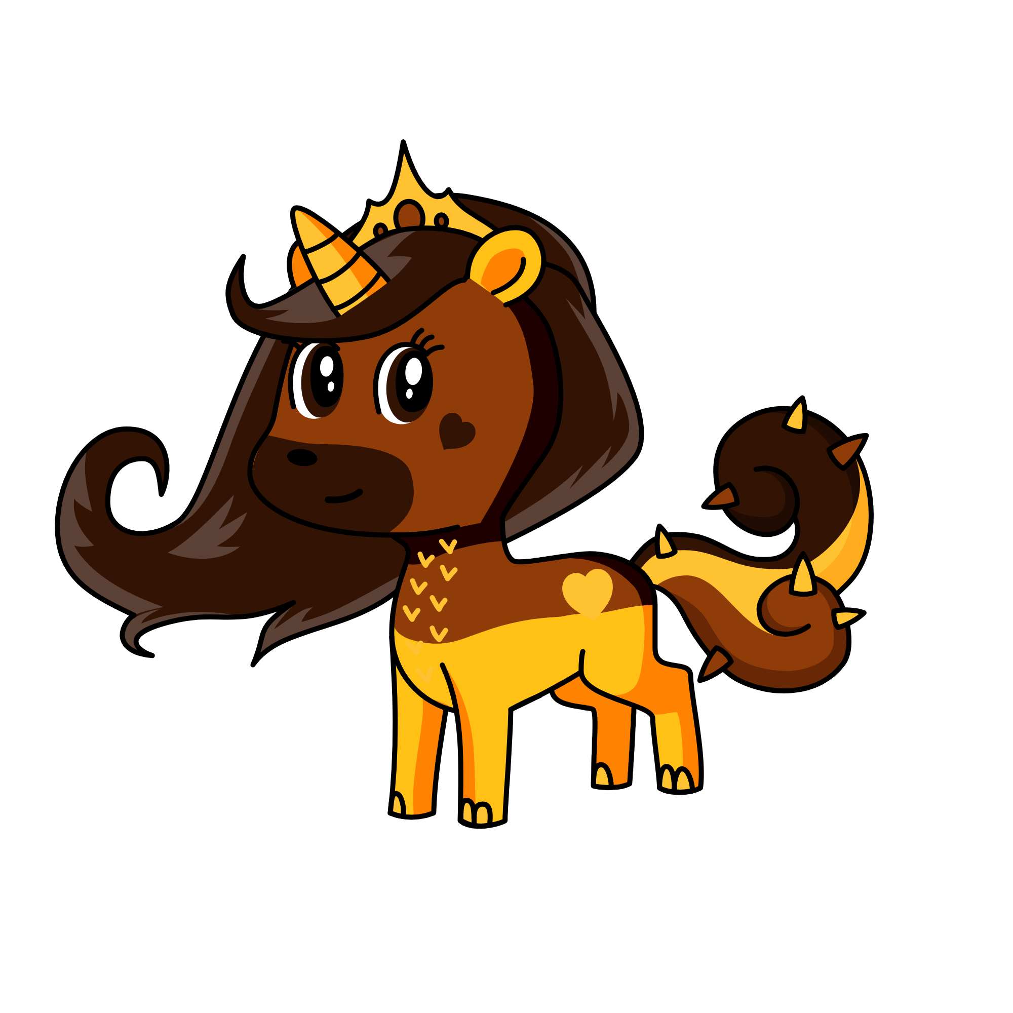 Honey, the unicorn