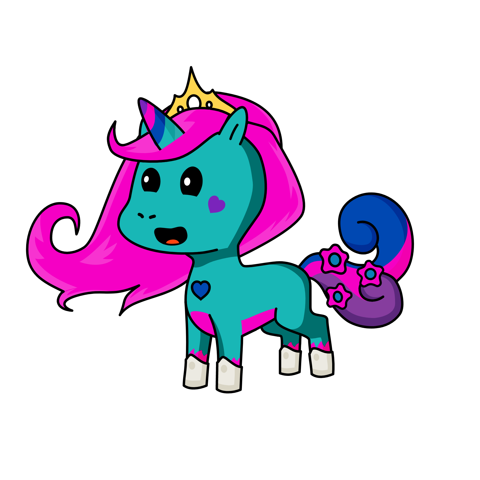 Lilly, the unicorn