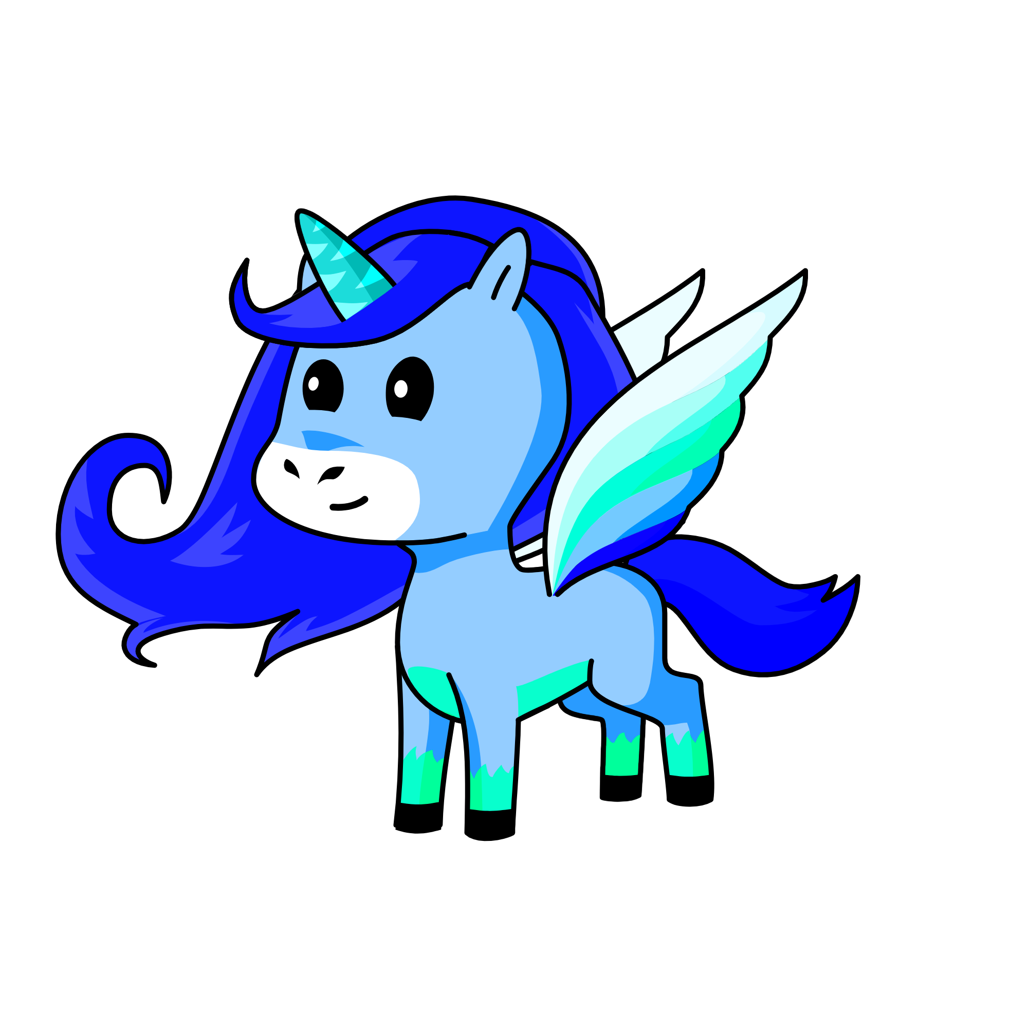 Cheerah, the unicorn