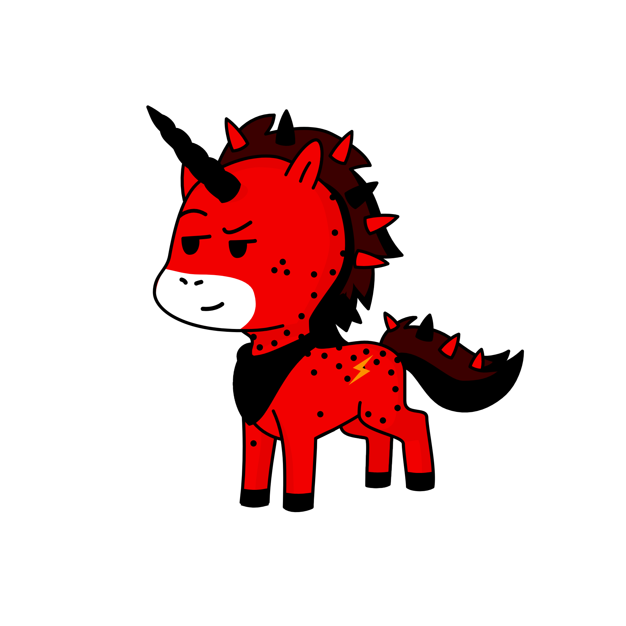spike, the unicorn