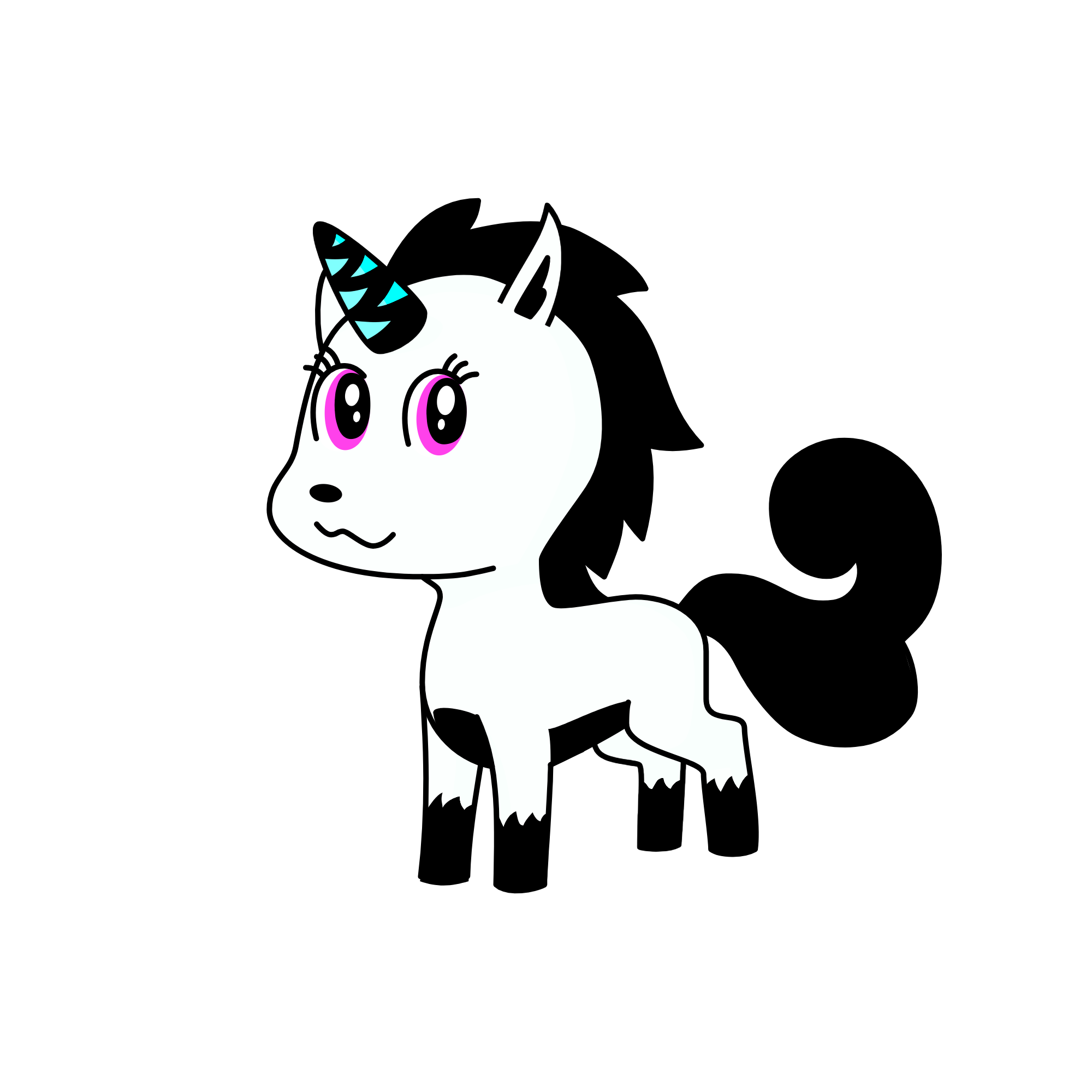 Po, the unicorn