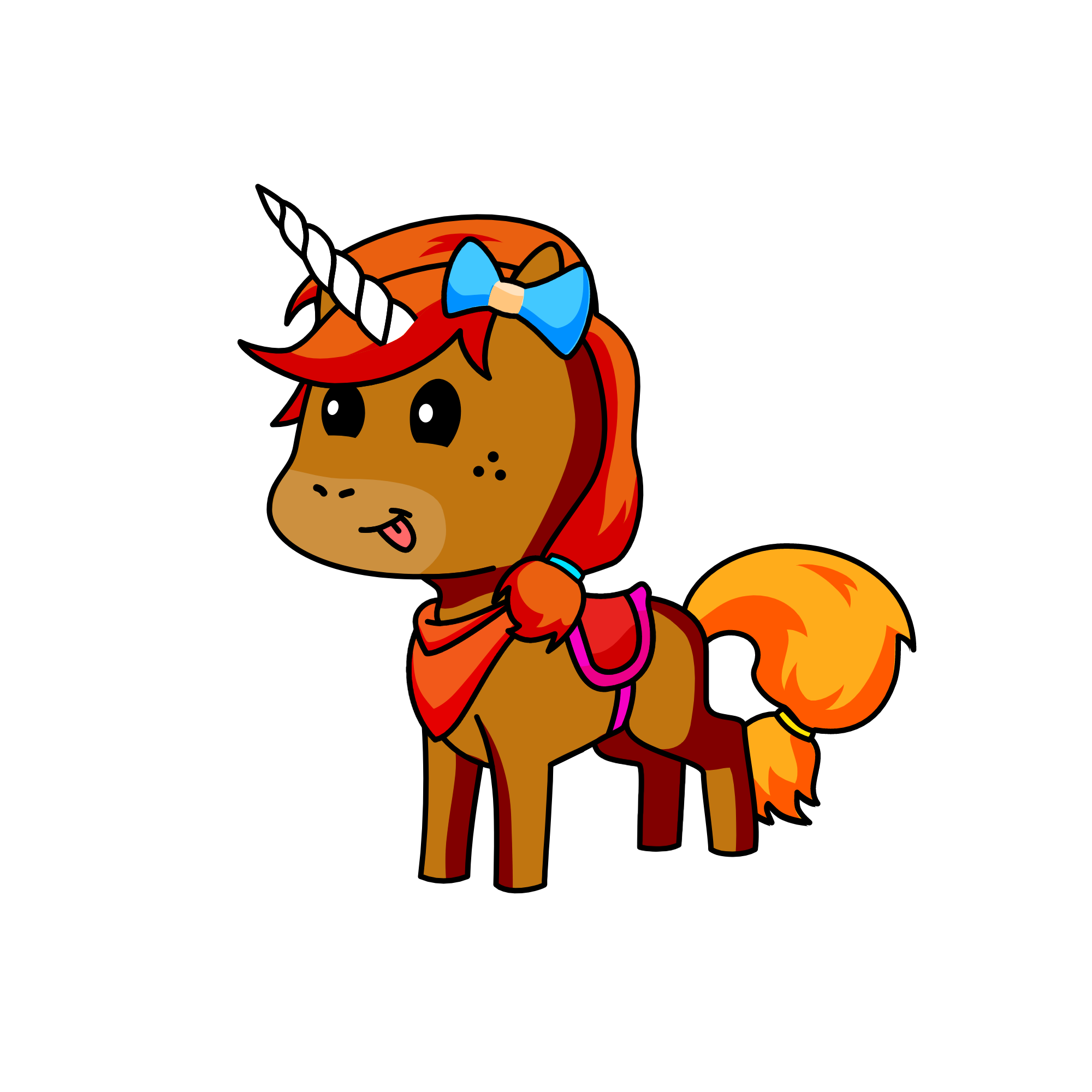 Buttercup, the unicorn