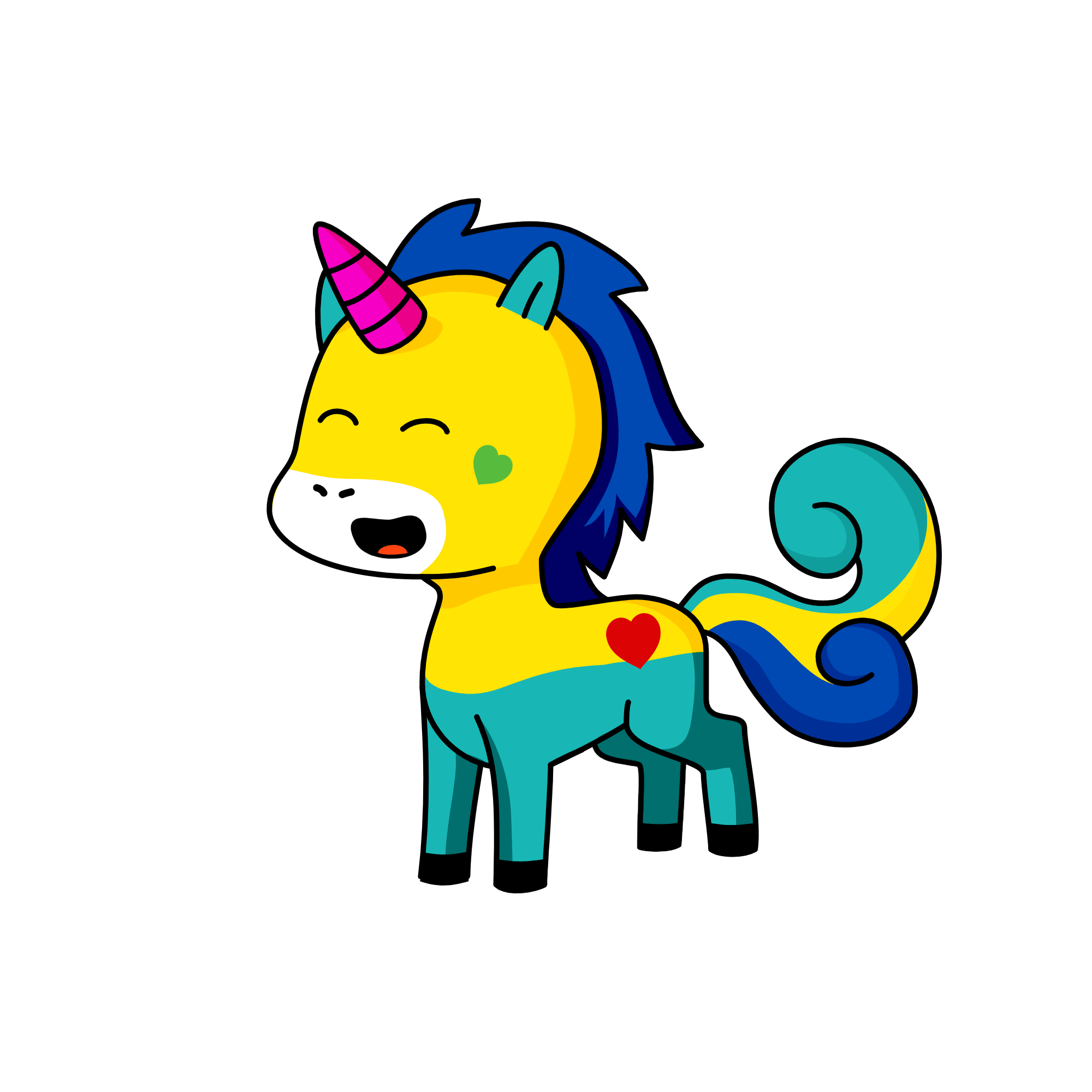 JOY, the unicorn