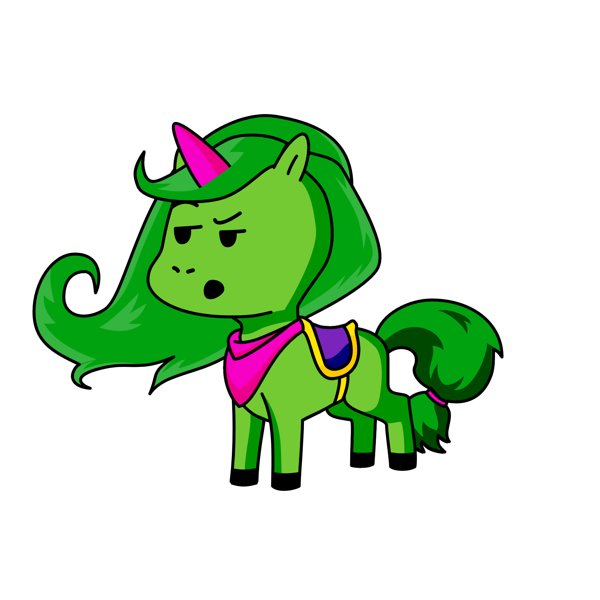 Disgust, the unicorn