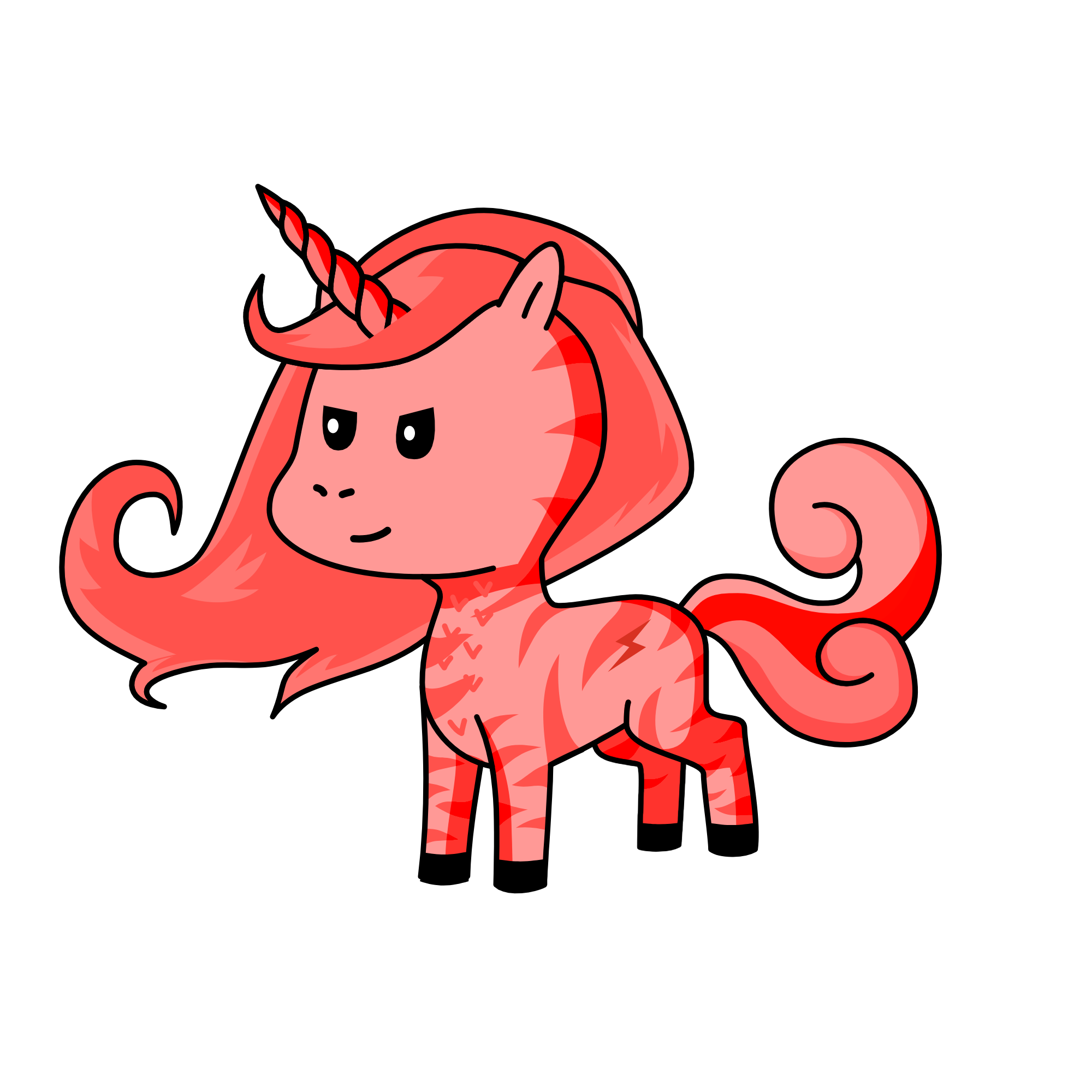 Flareon, the unicorn
