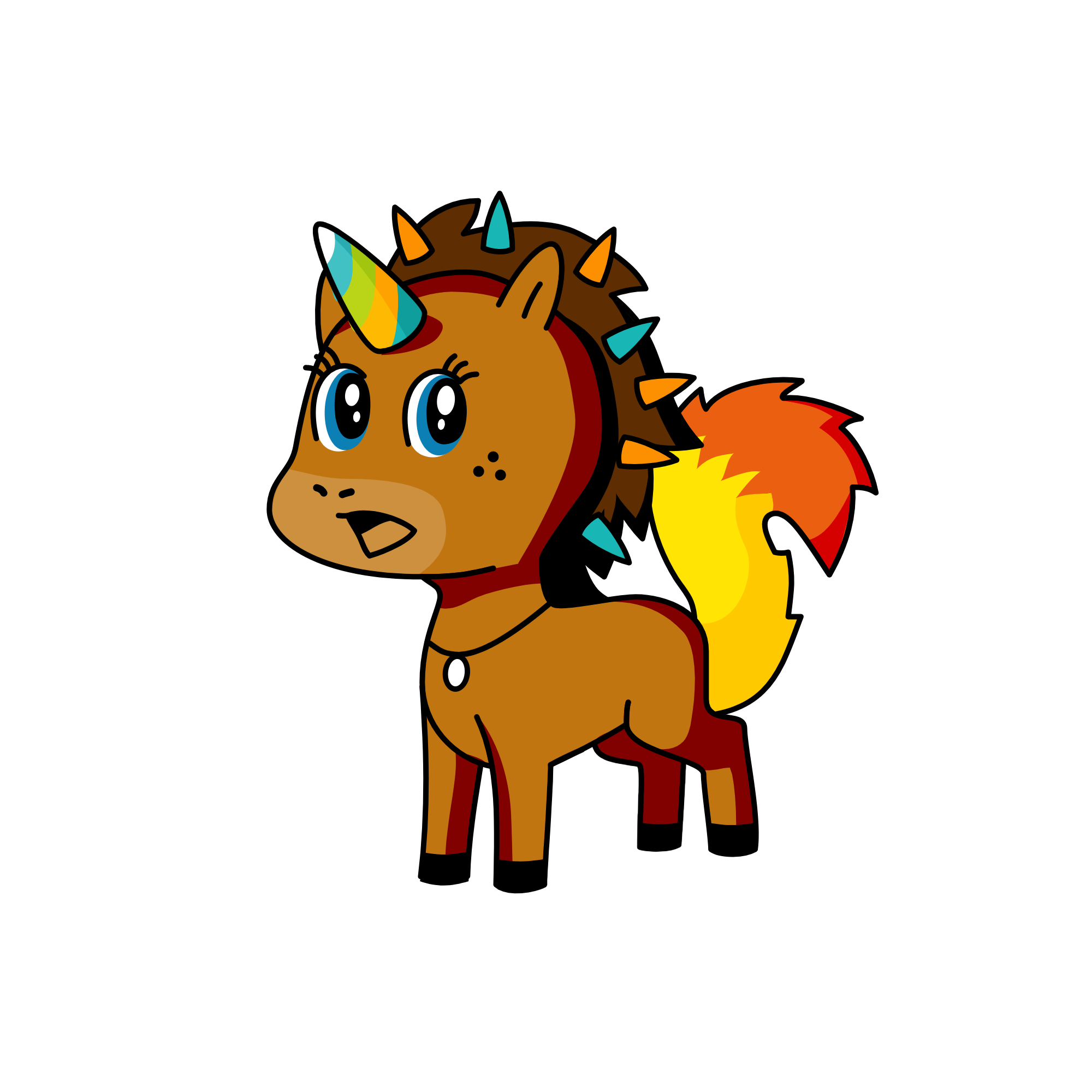 glitch, the unicorn