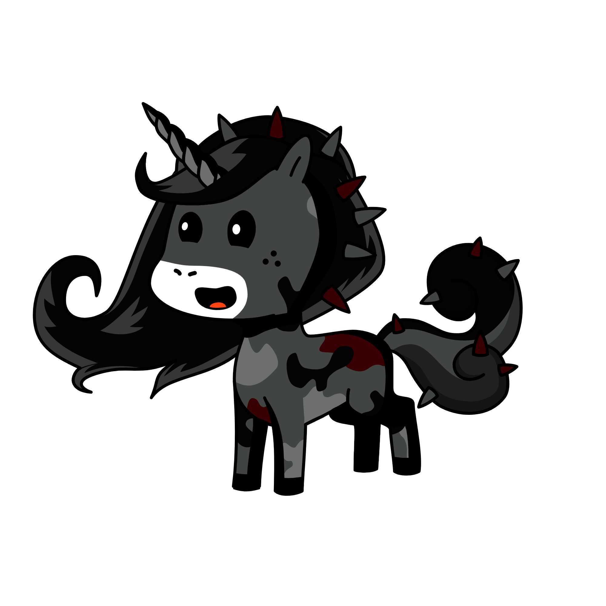 Middy, the unicorn