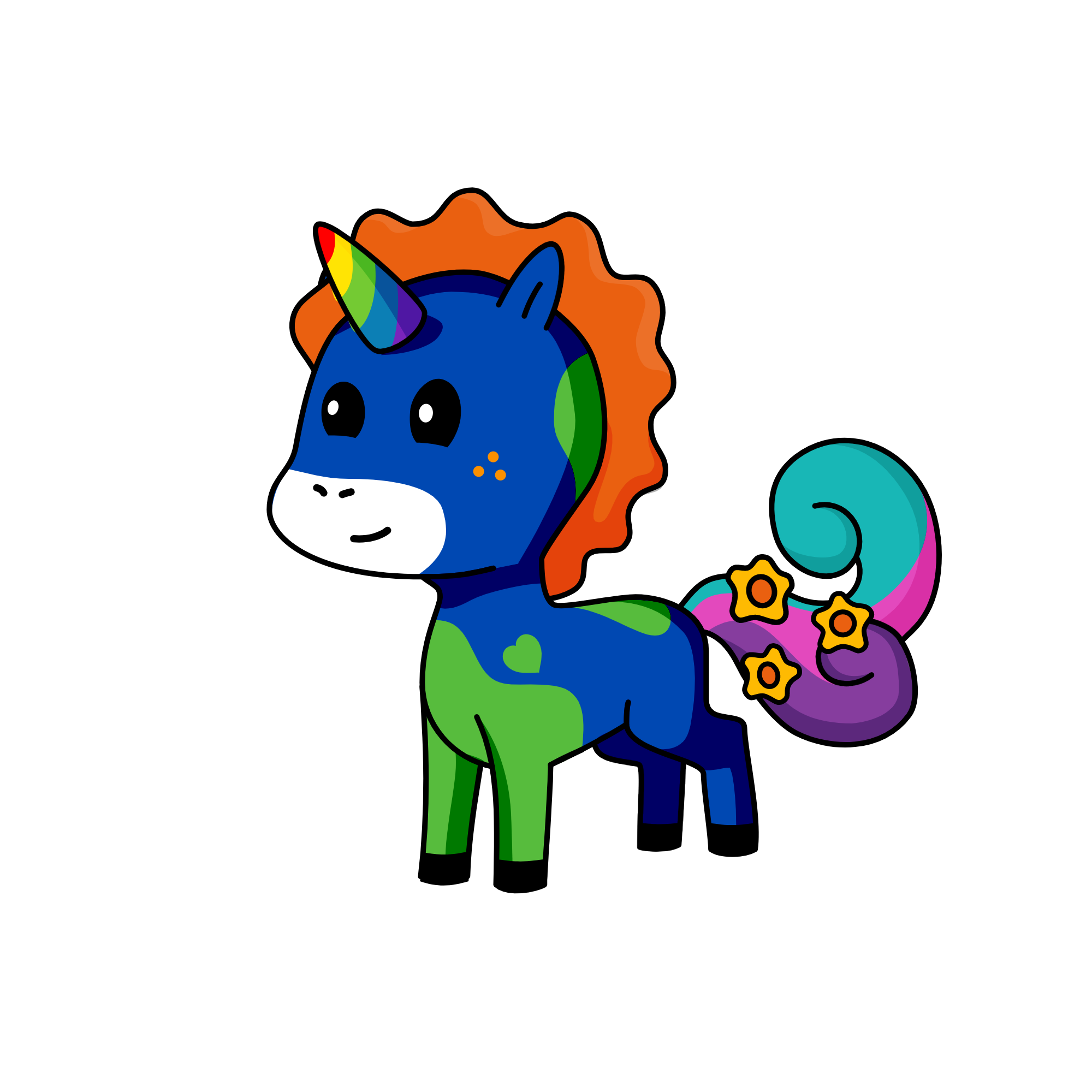Jelly, the unicorn