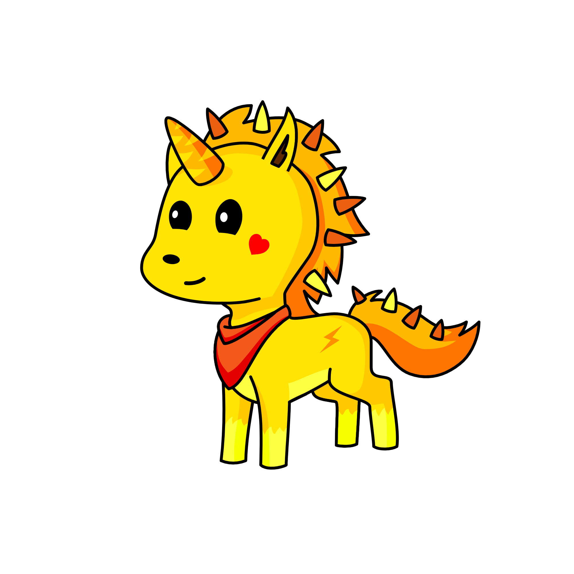 Pikapi, the unicorn