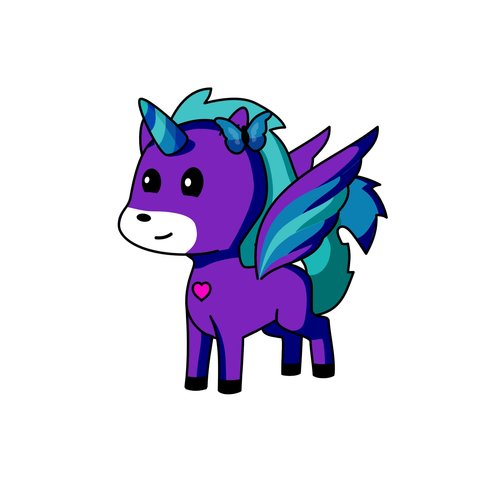 Serene, the unicorn