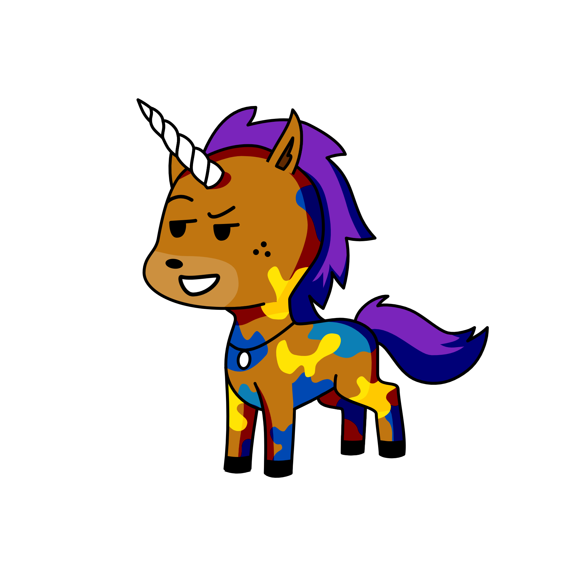 butt, the unicorn