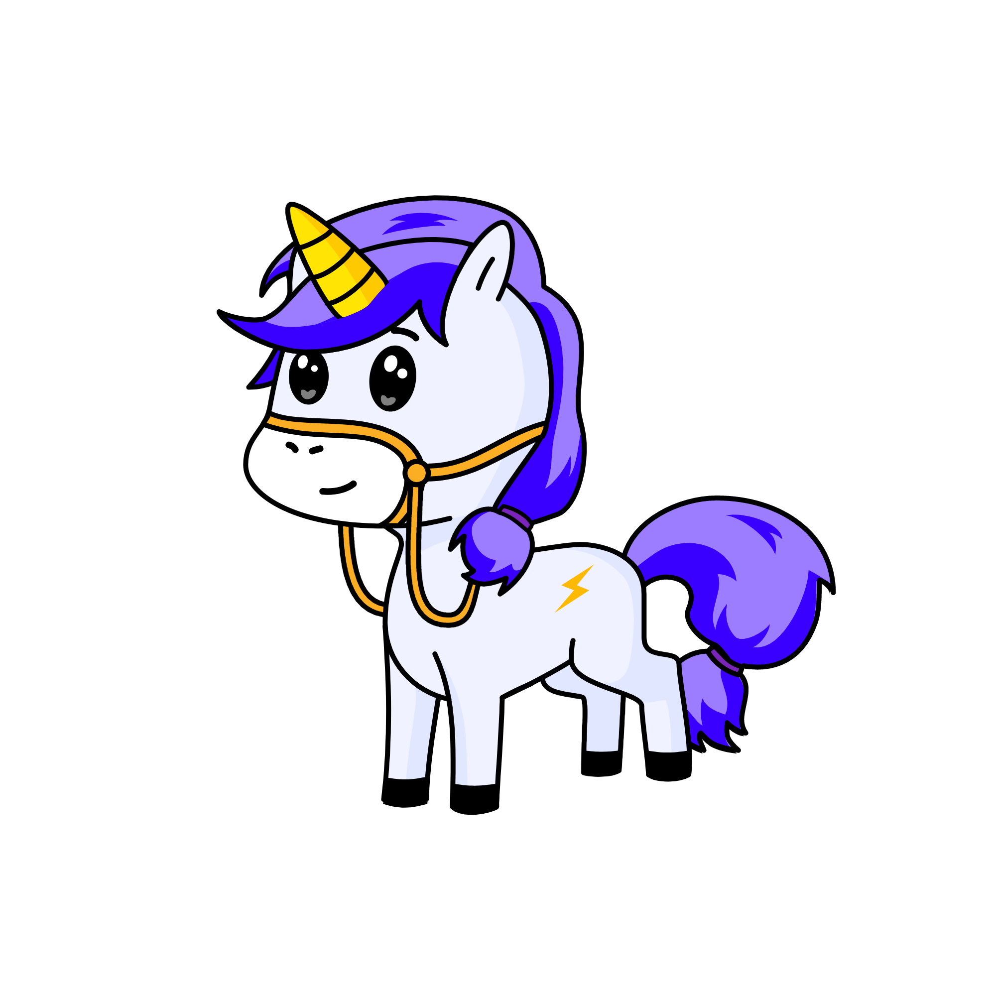 Flipy, the unicorn