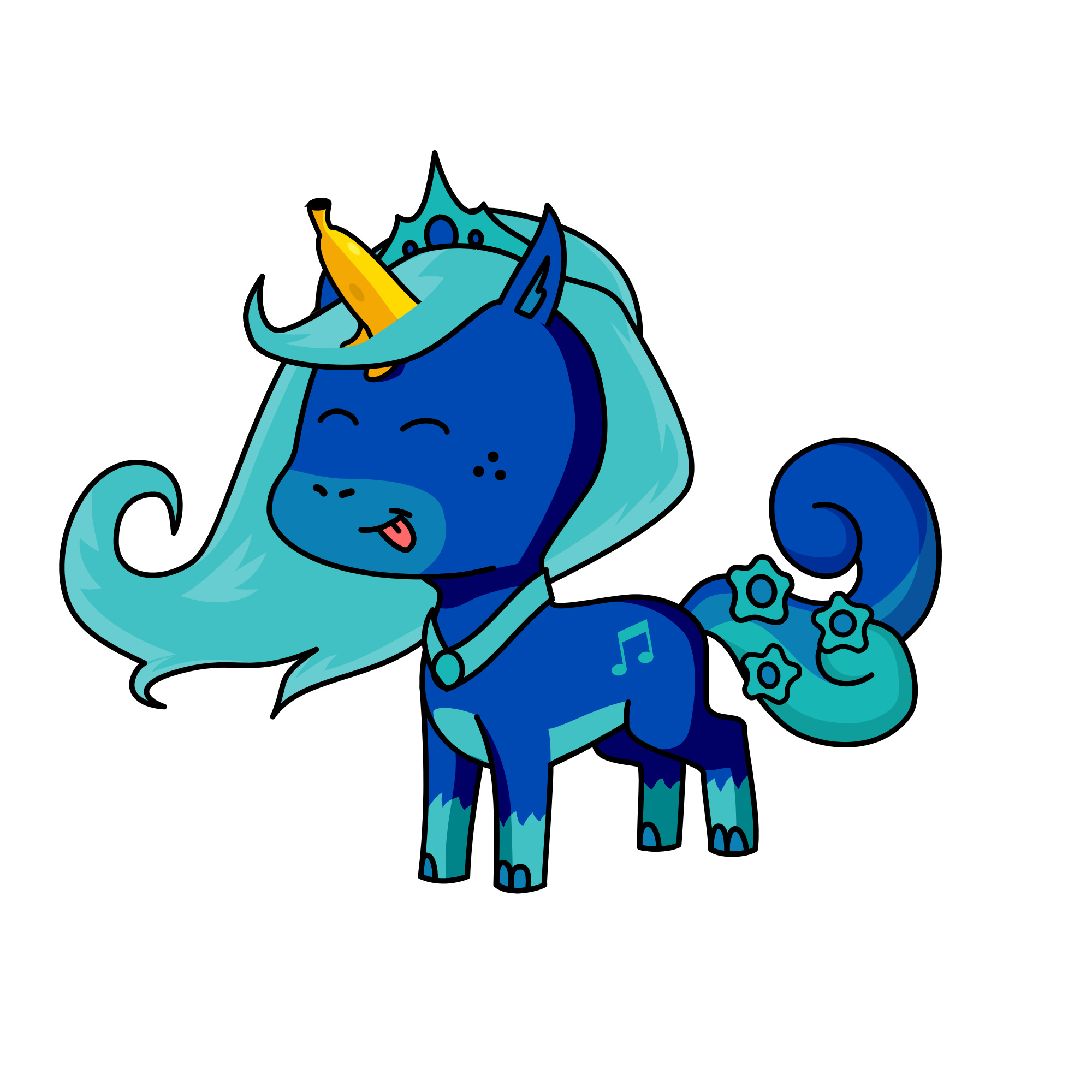 Banue, the unicorn