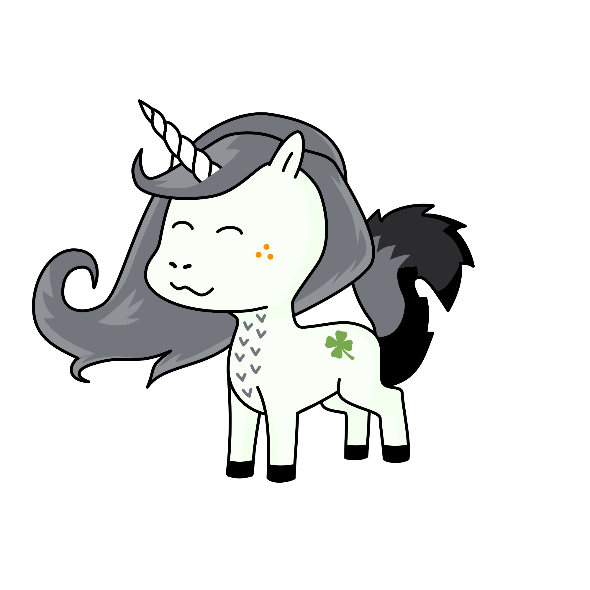 Grandma, the unicorn