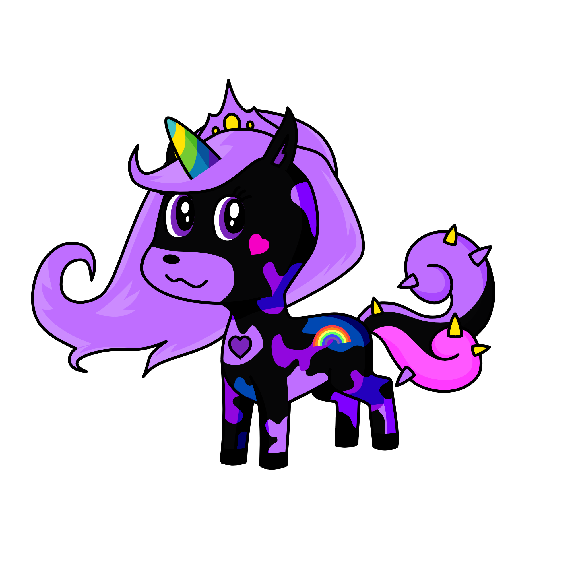 dark, the unicorn