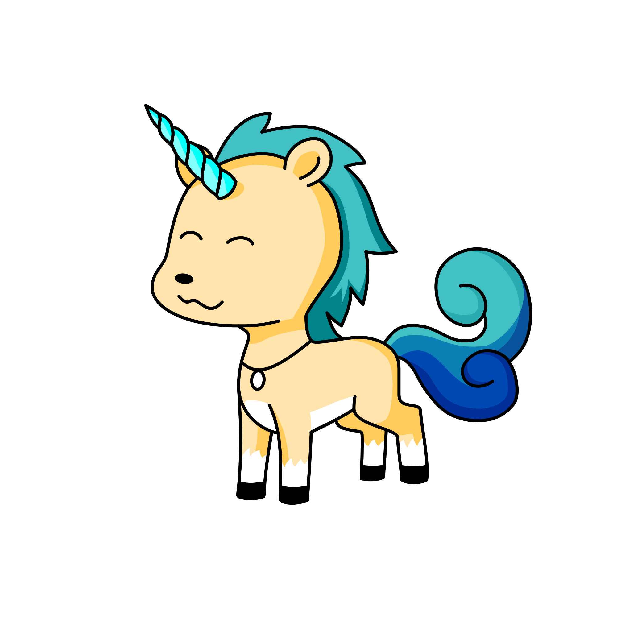 Aura, the unicorn