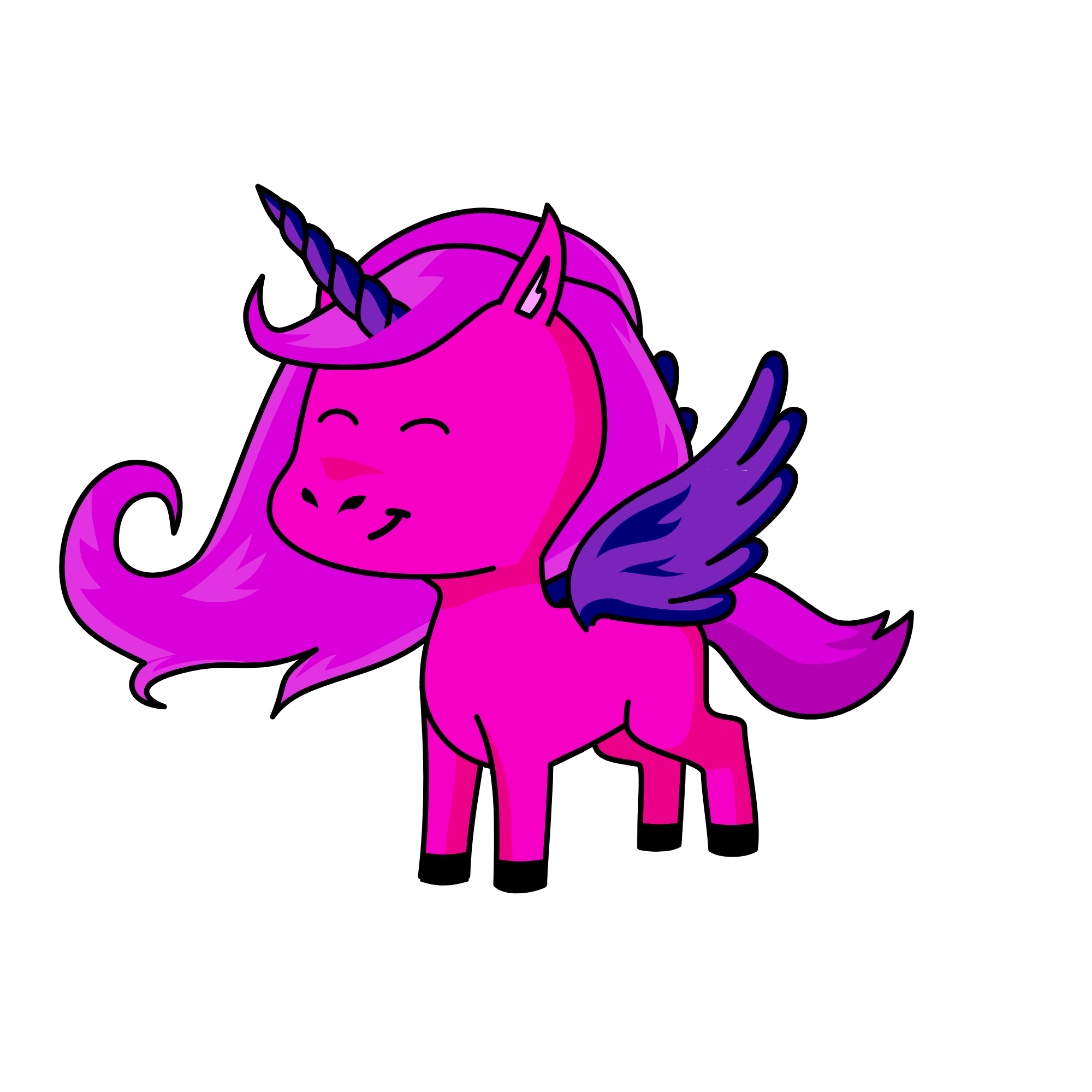 princess moon light, the unicorn