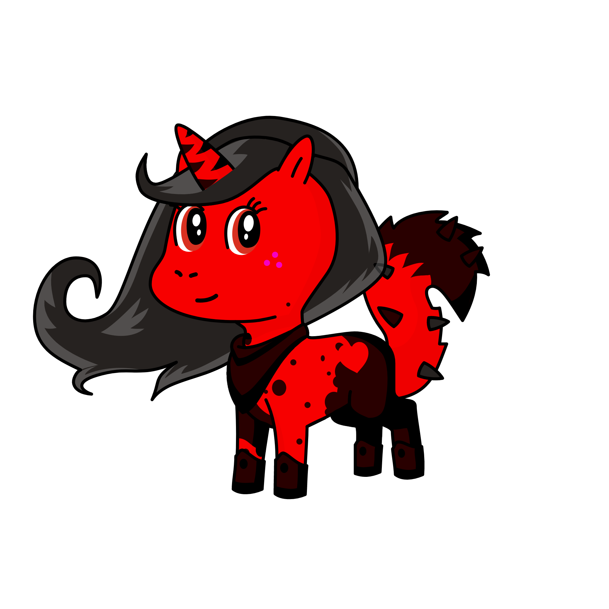 dark, the unicorn