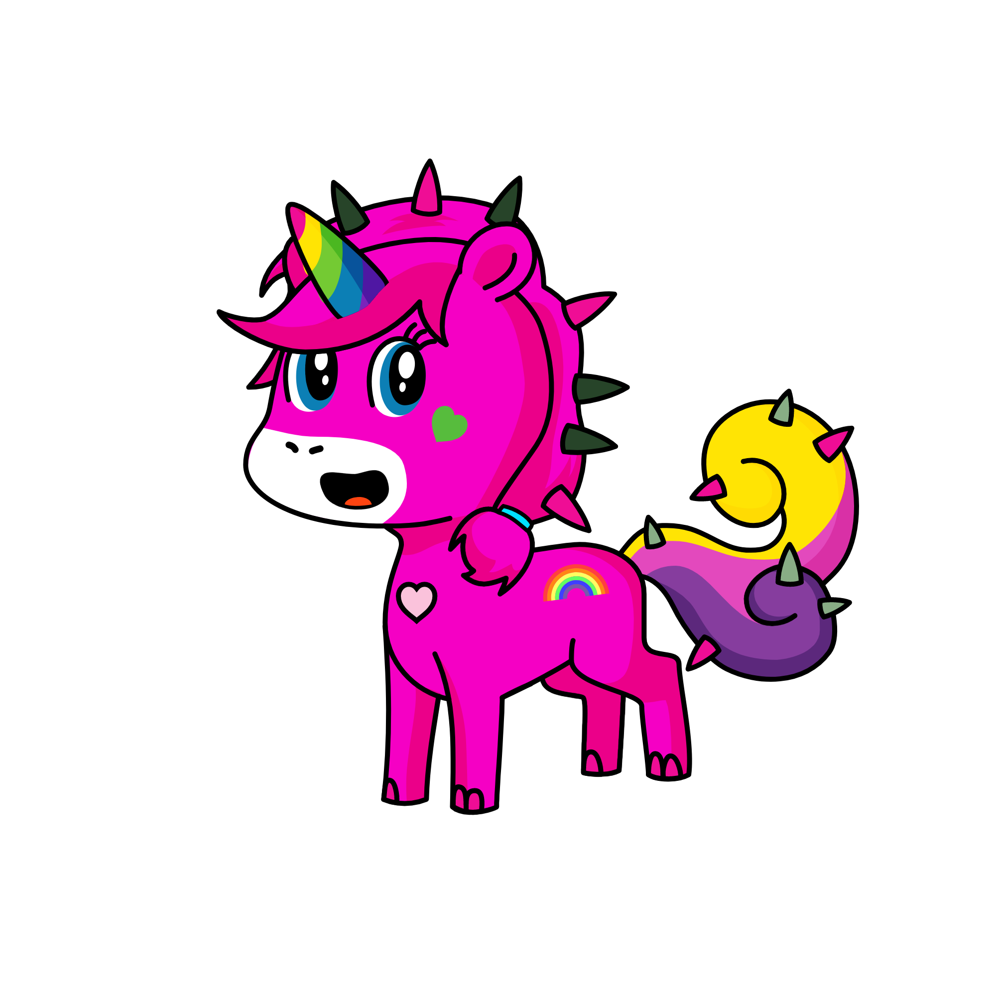 Auntie Snix, the unicorn