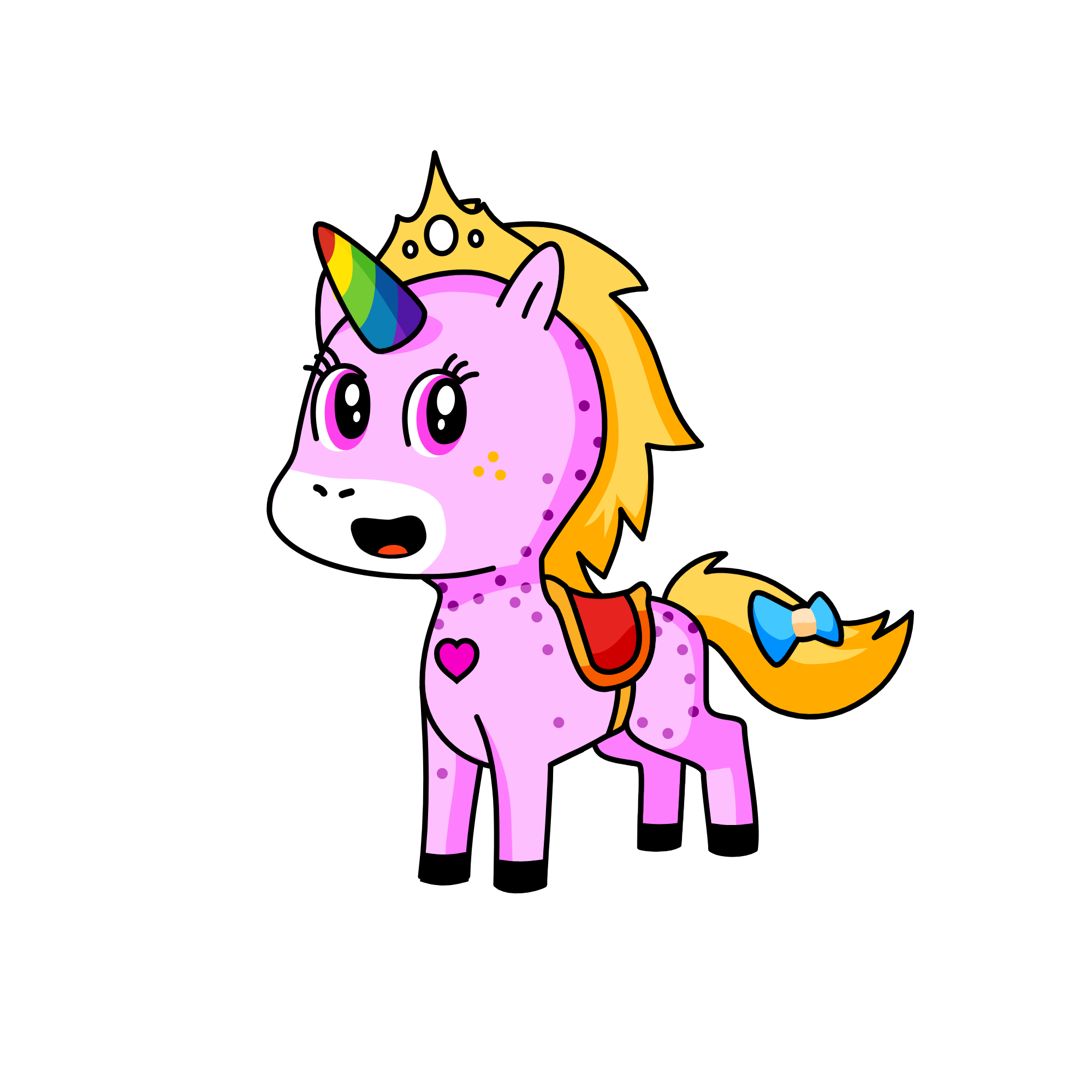 Unico, the unicorn
