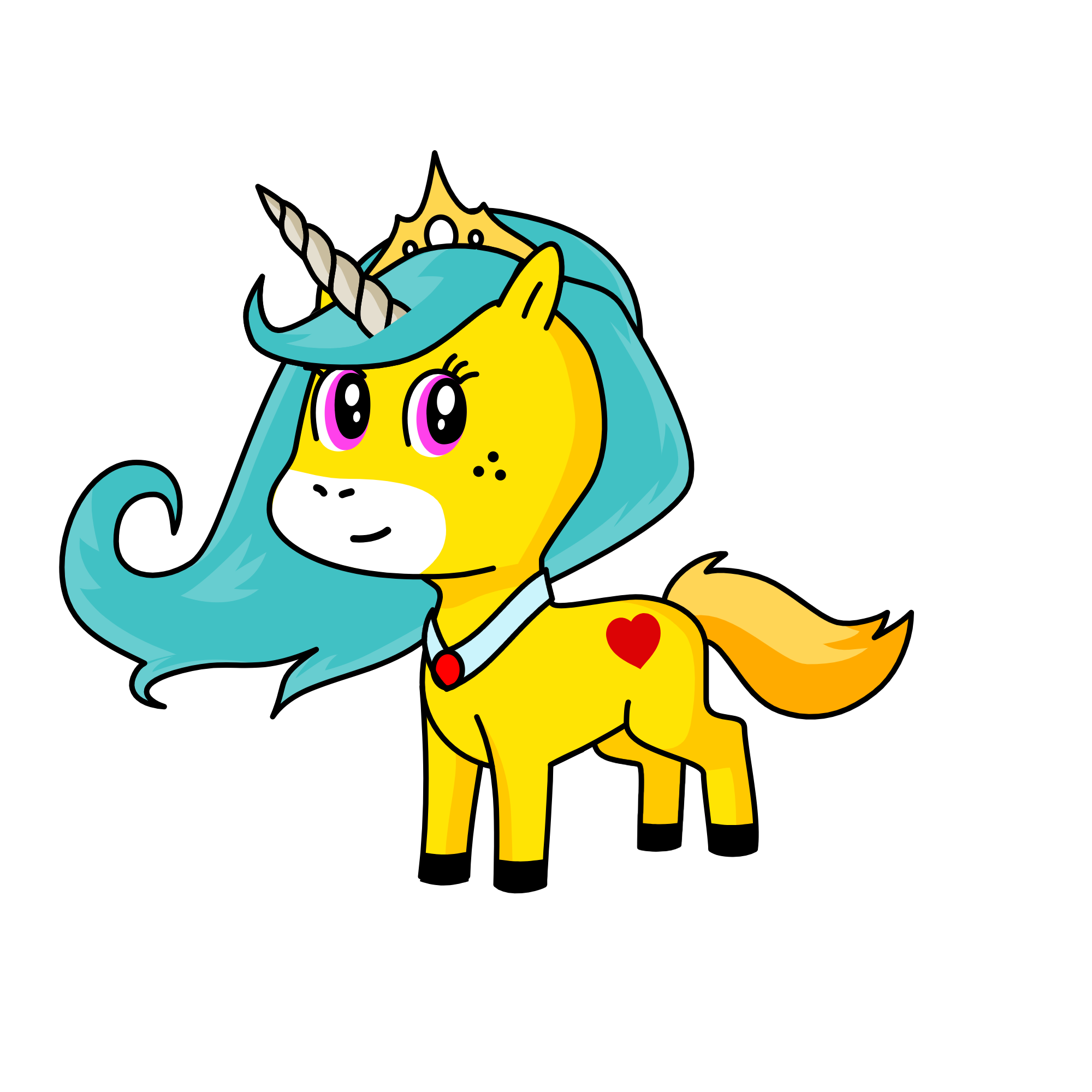 beauty, the unicorn