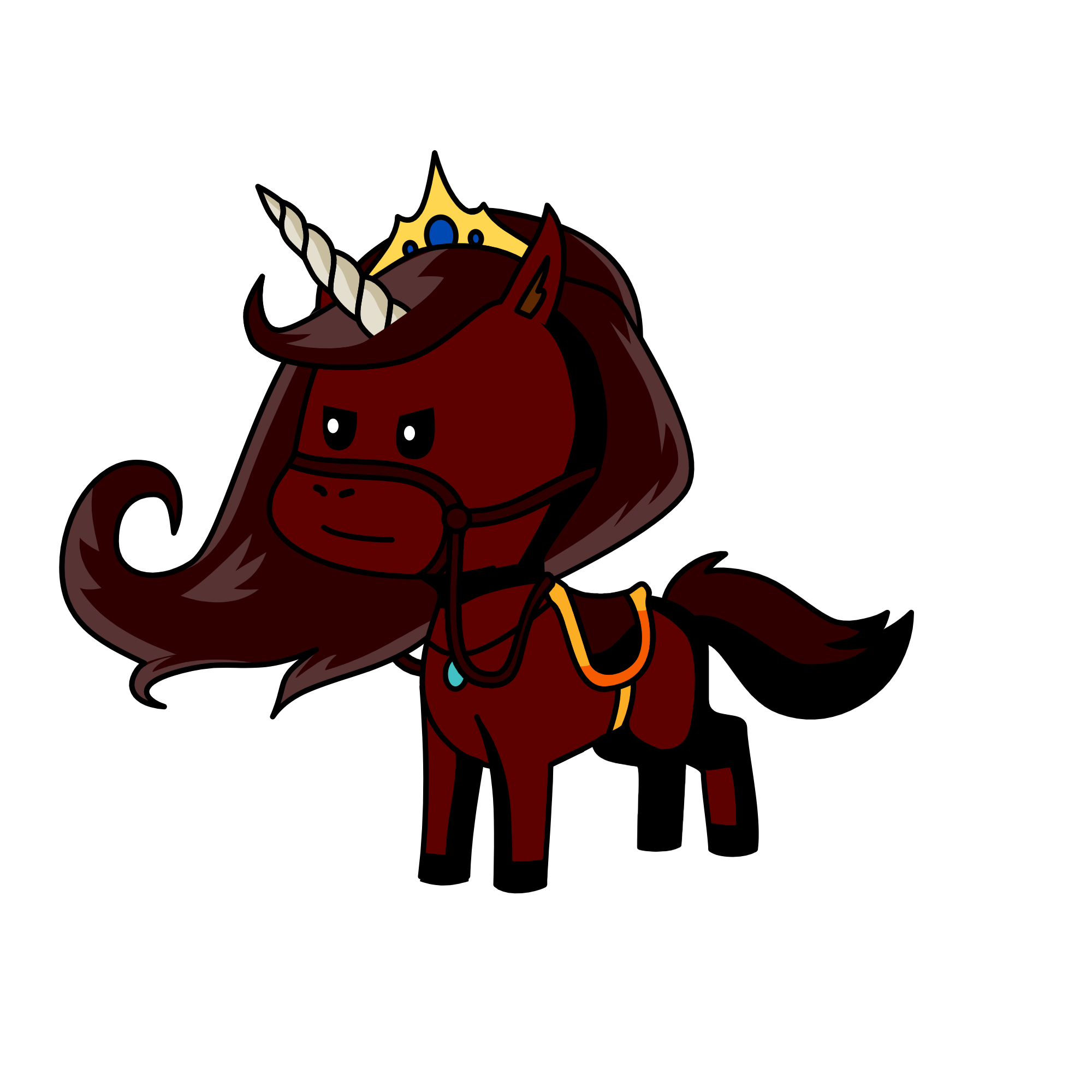 Shadow, the unicorn