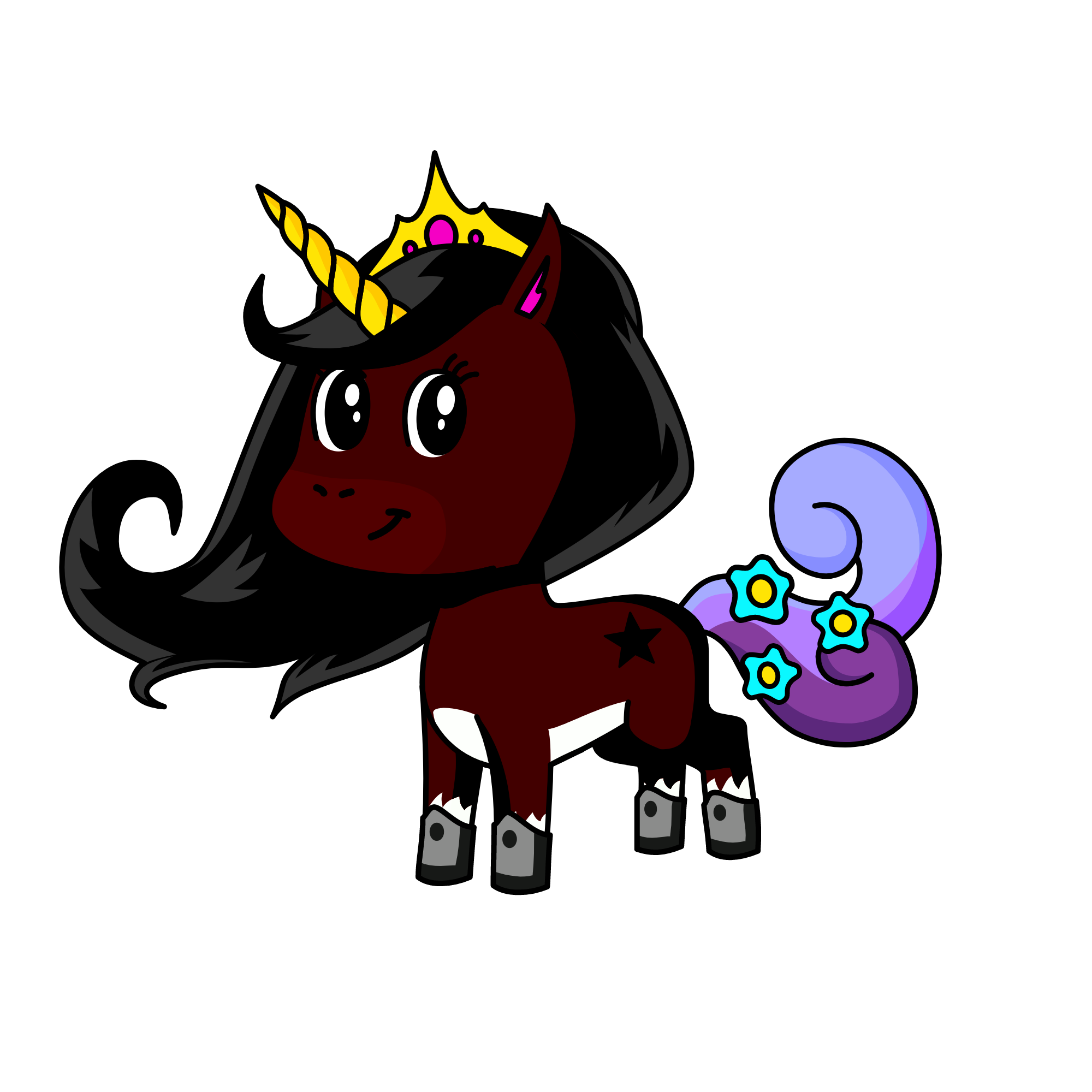 dark, the unicorn