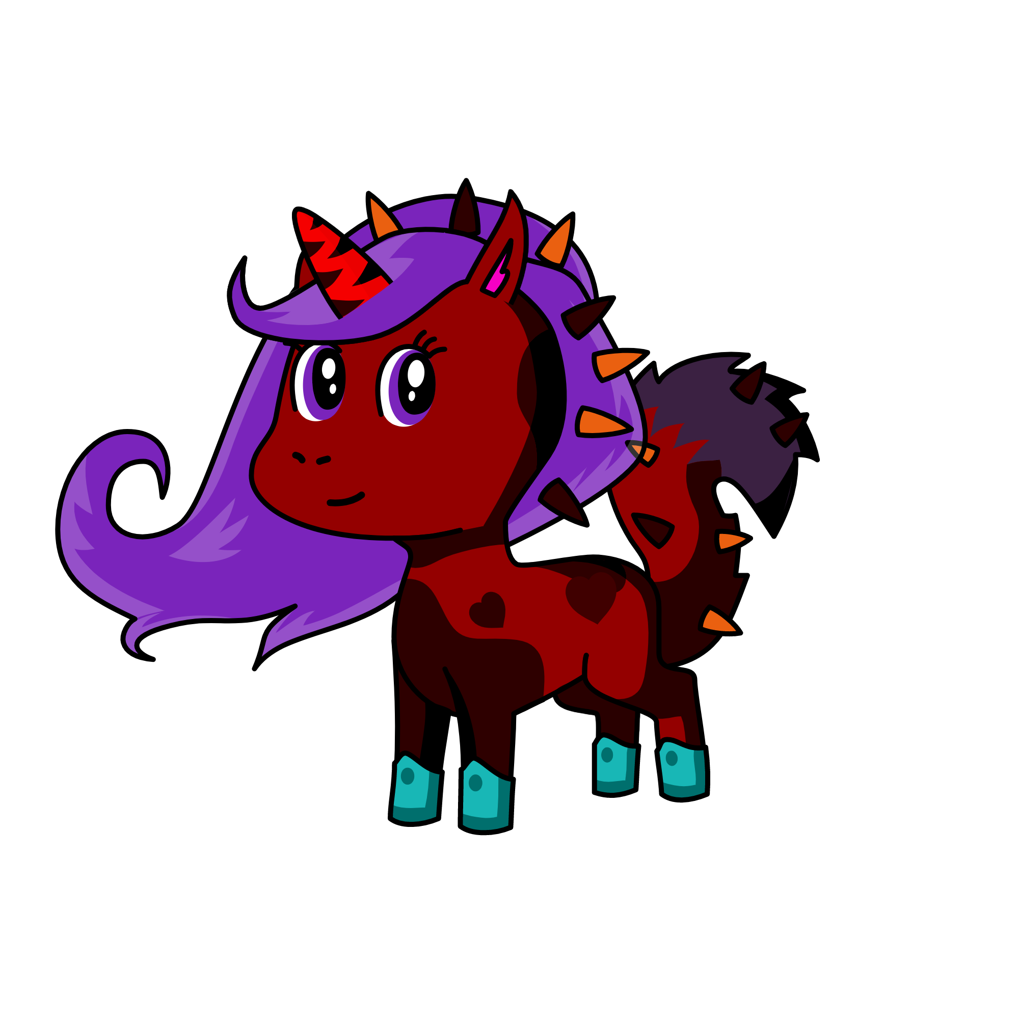 darly, the unicorn