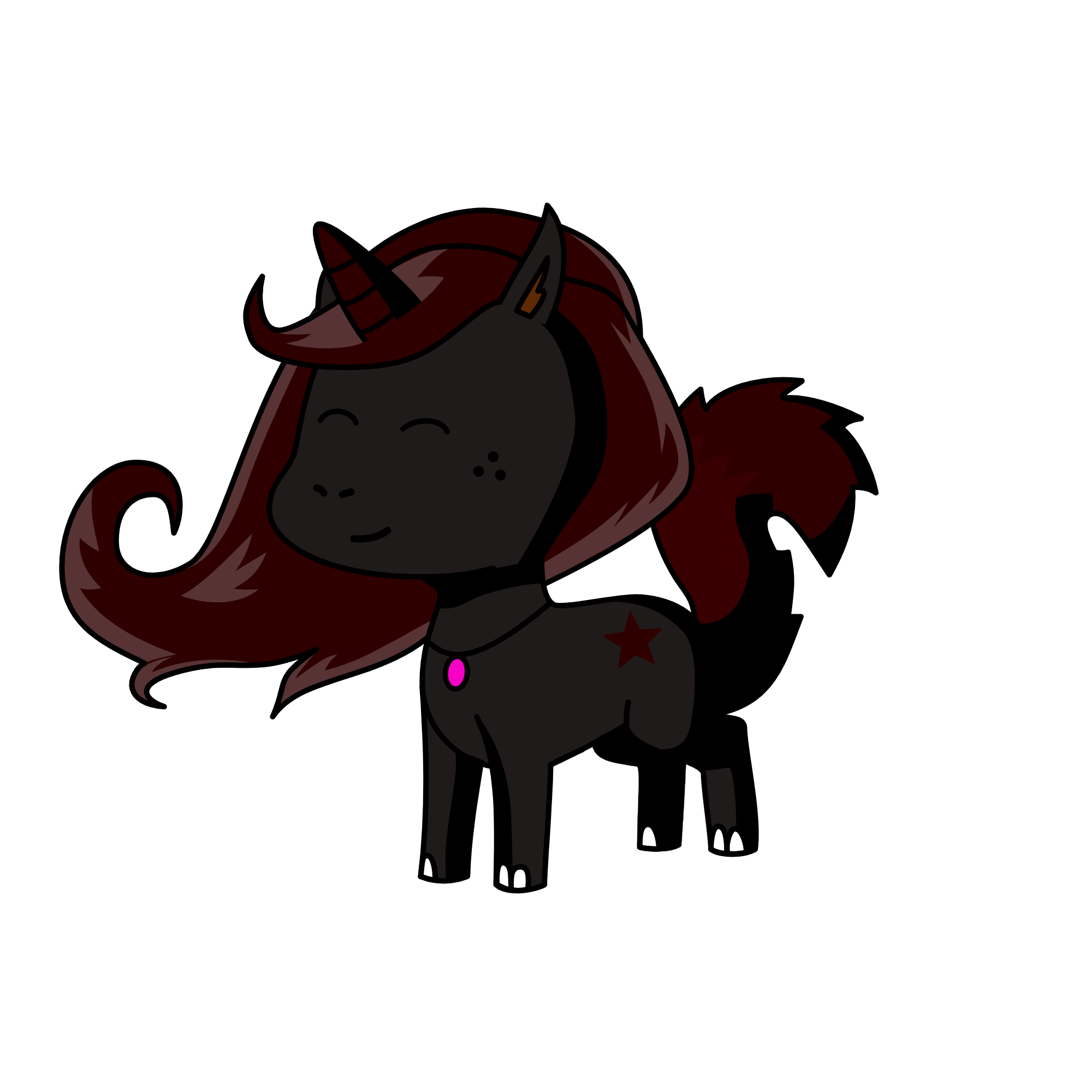 shodow, the unicorn