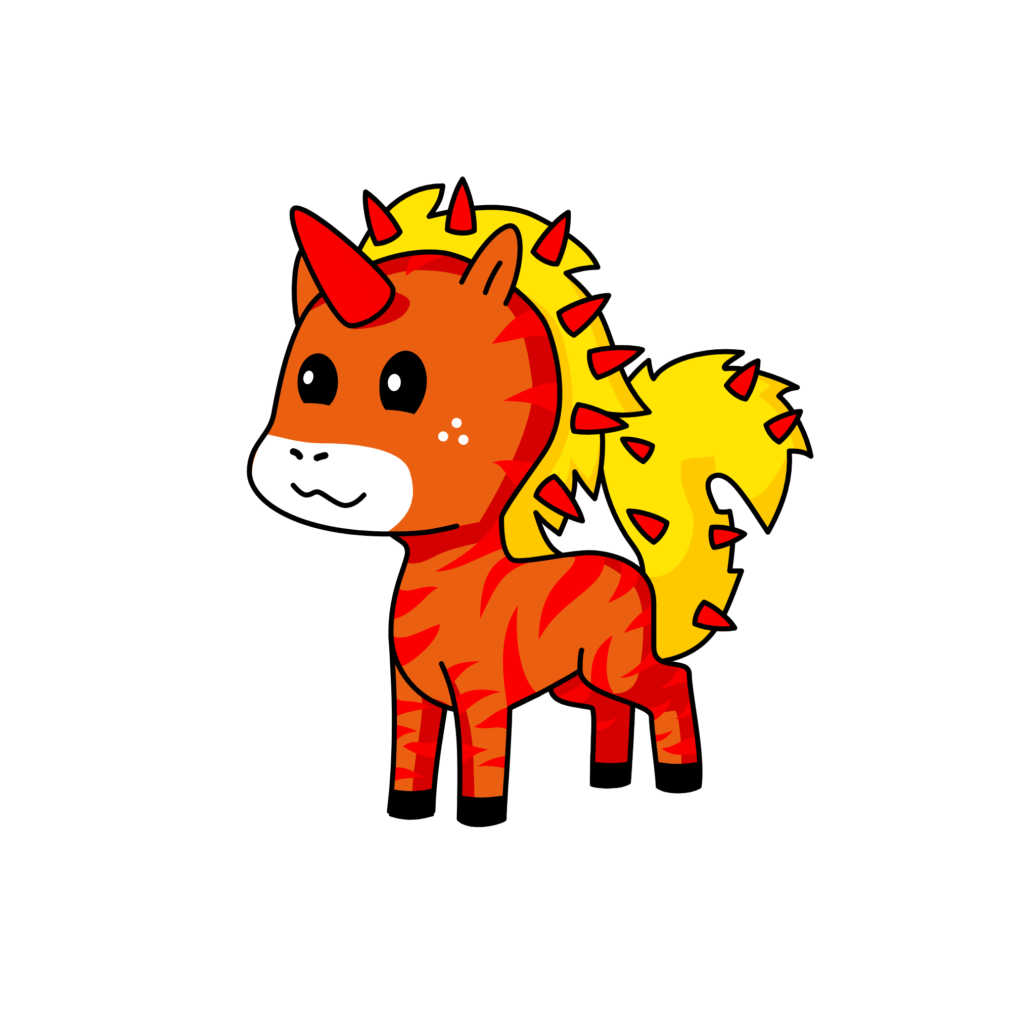 Ember, the unicorn